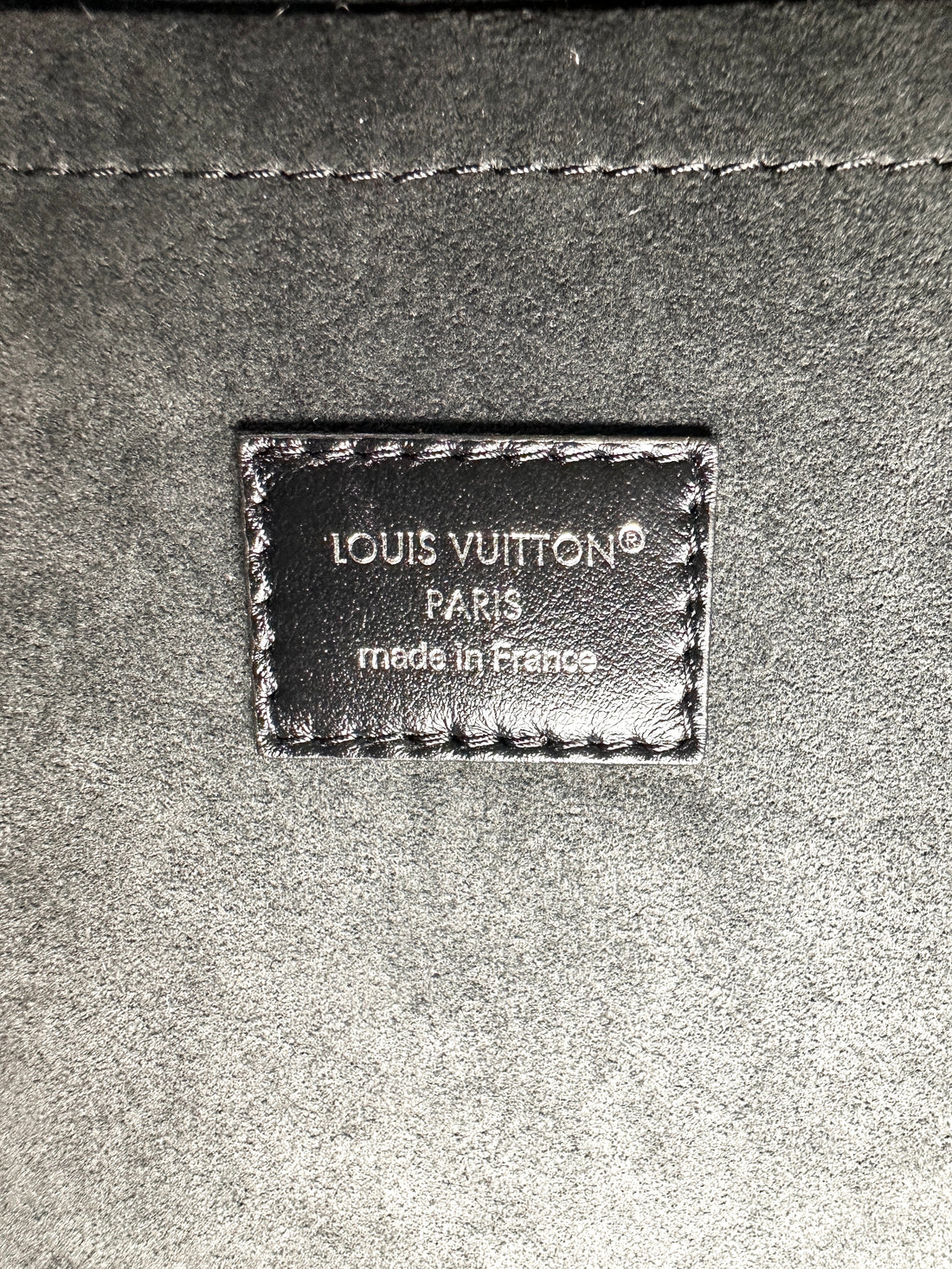 Louis Vuitton Carryall Black Lambskin Shoulder Bag LV2936