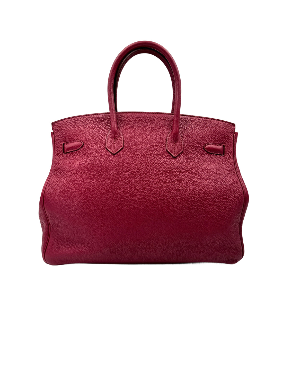 Hermes Birkin Pink Leather Top Handle Bag HR120