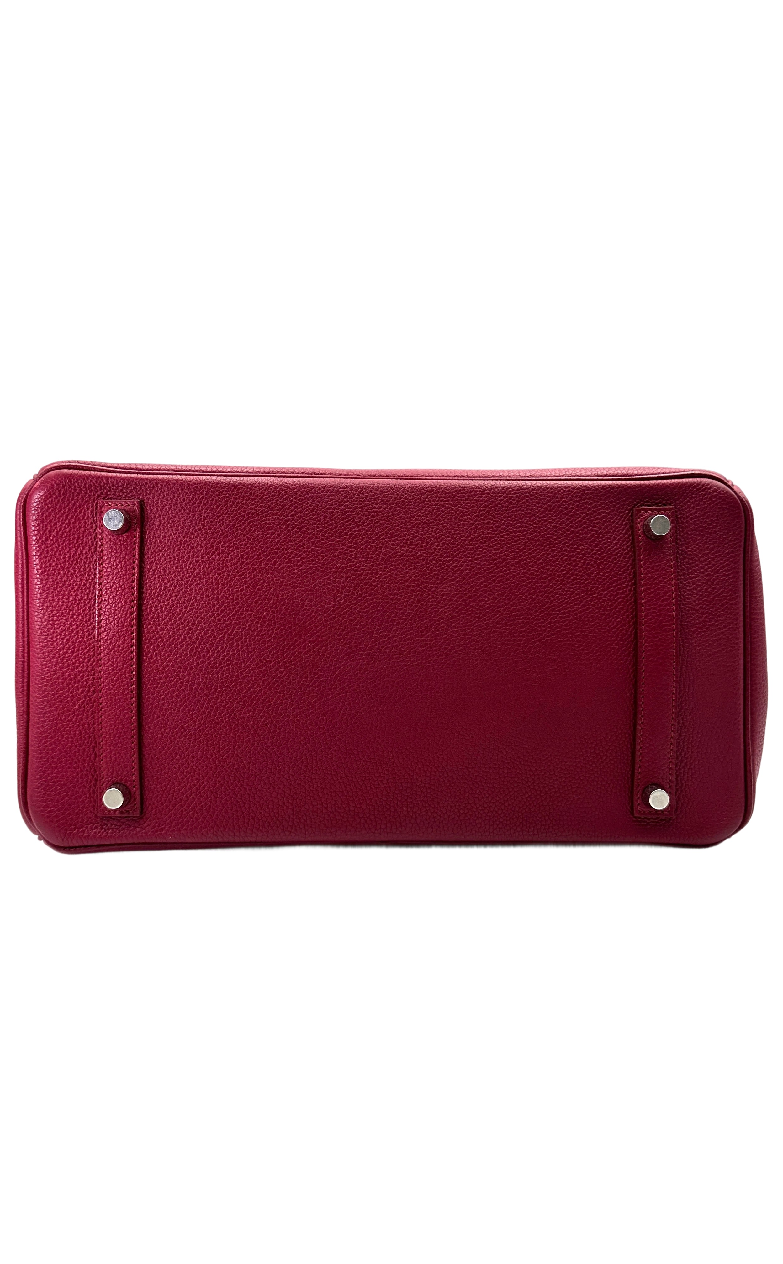 Hermes Birkin Pink Leather Top Handle Bag HR120