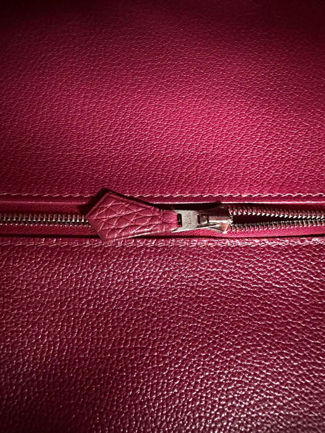 Hermes Birkin Pink Leather Top Handle Bag HR120