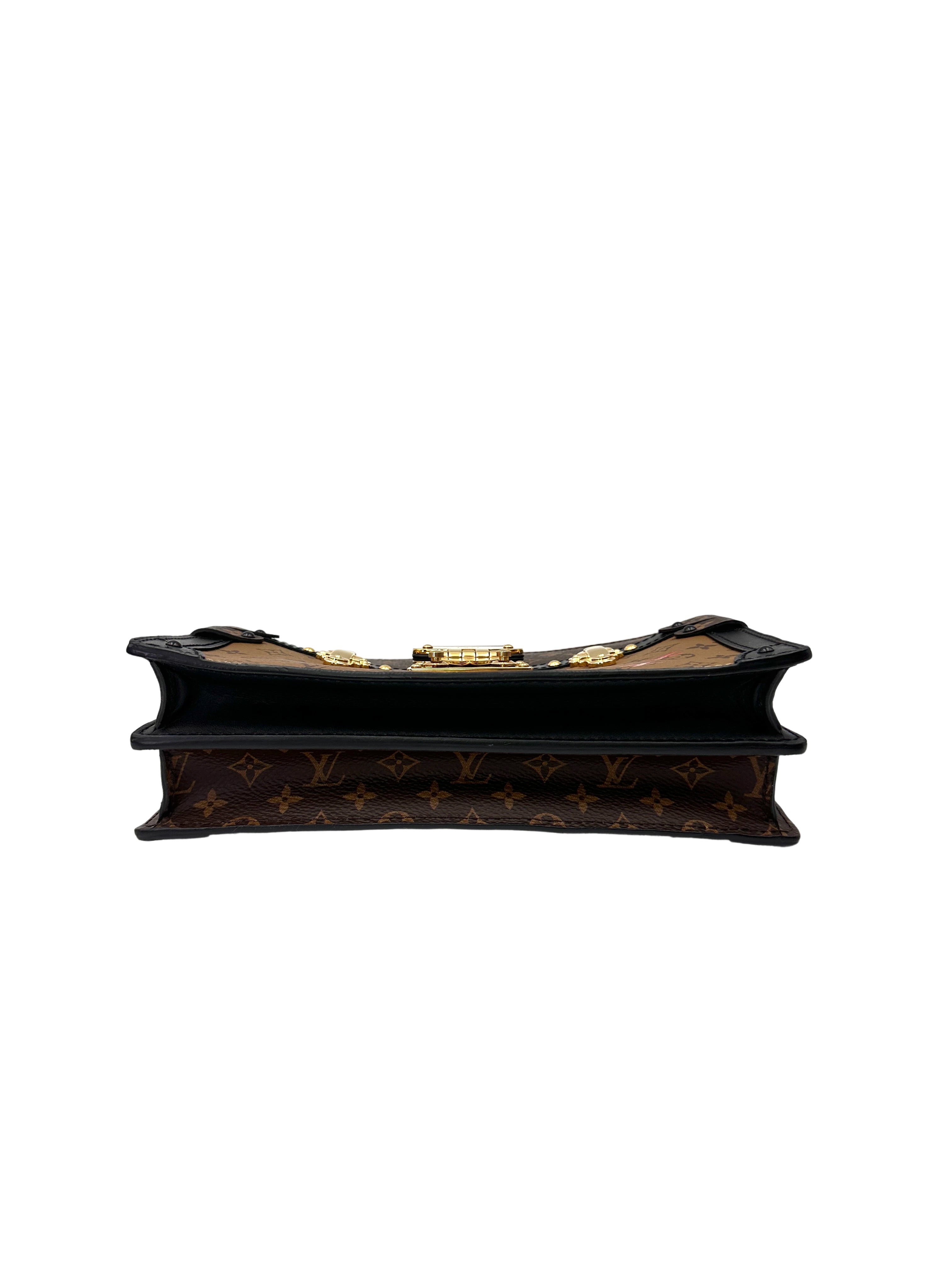 Louis Vuitton Trunk Clutch Monogram Canvas Bag LV2940