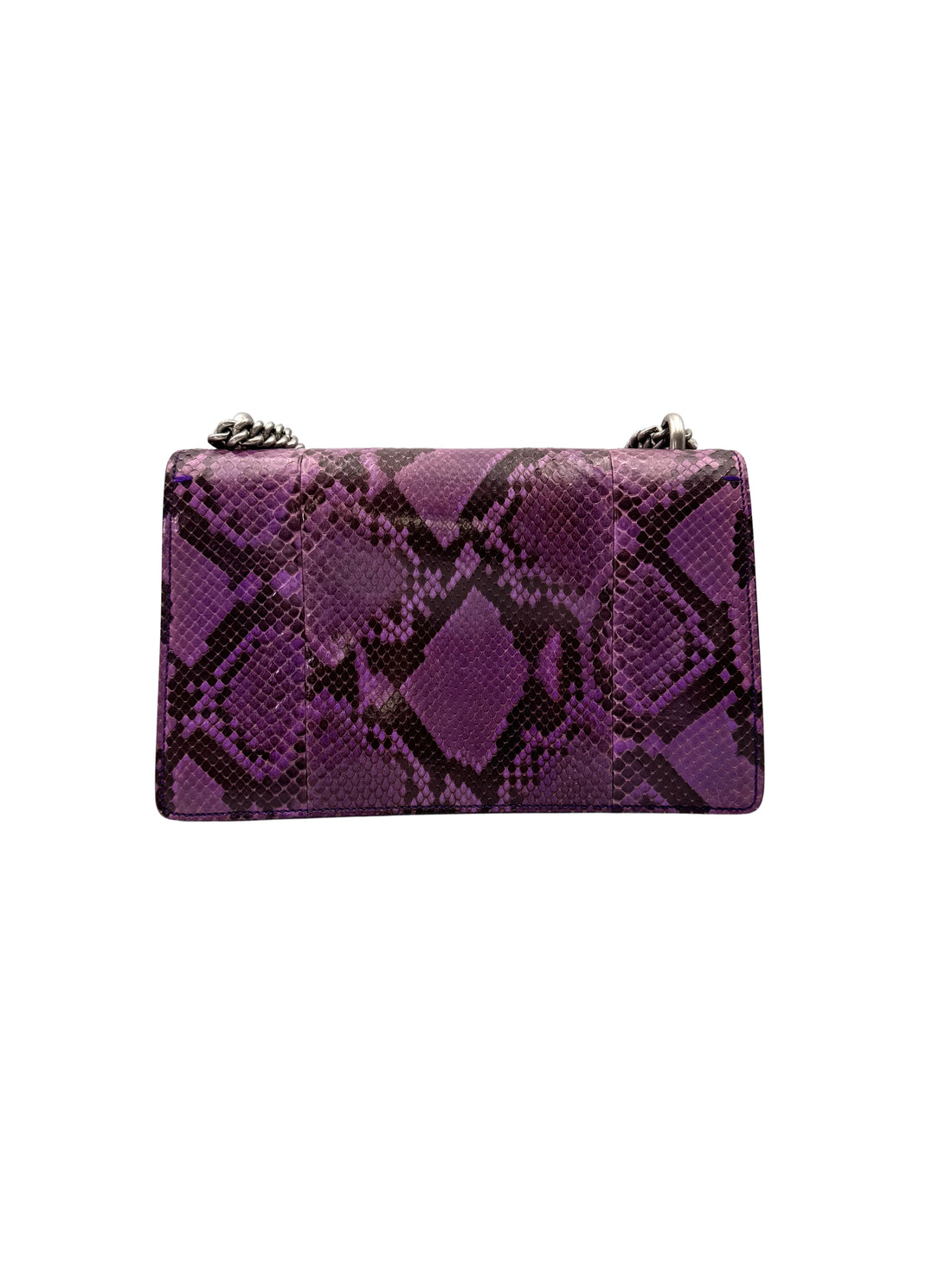 Gucci Dionysus Purple Python Leather Medium Size Shoulder Bag GG1245