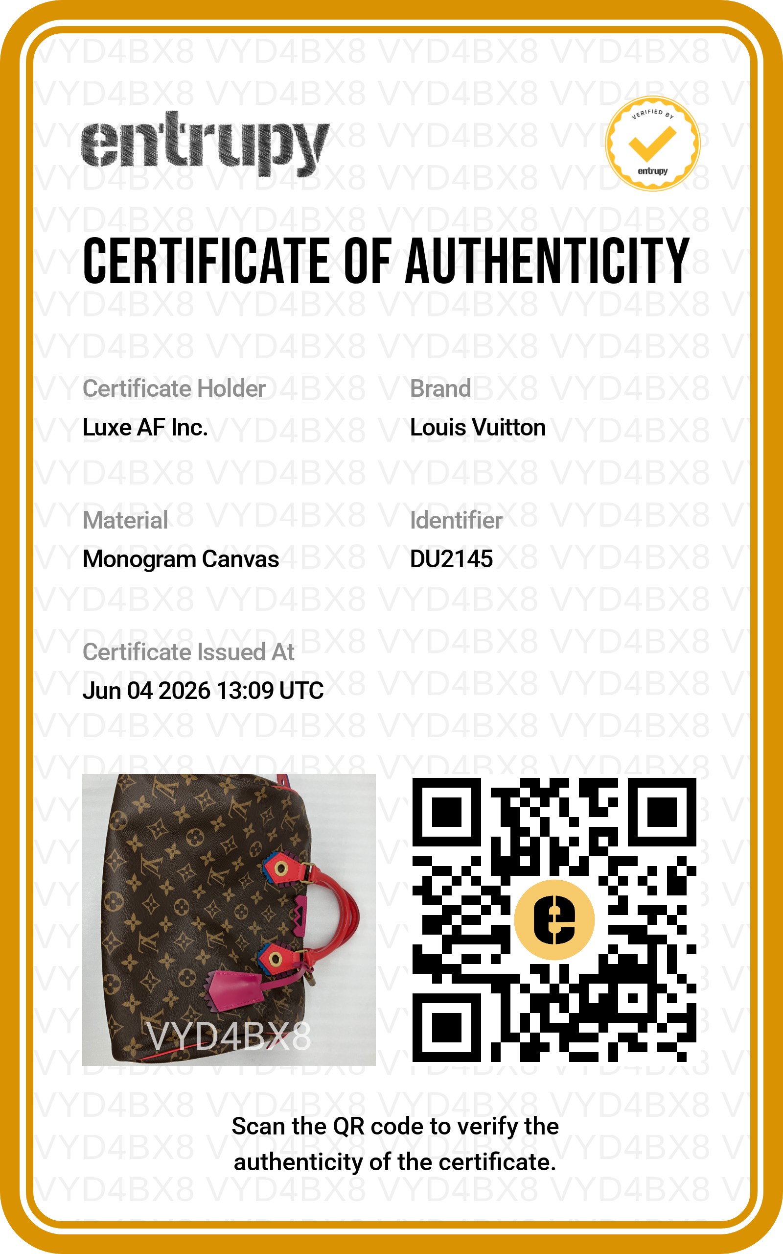 Louis Vuitton Speedy30 Totem Monogram Canvas Handle Bag LV2945