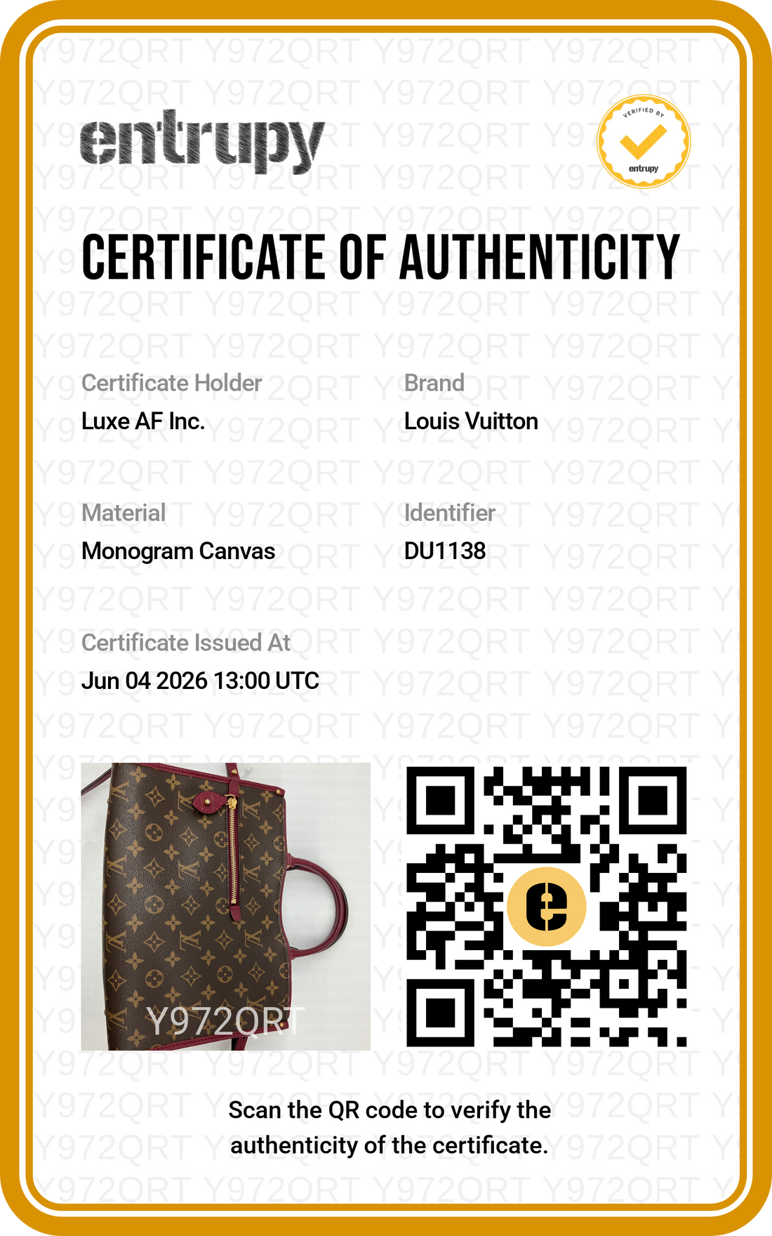 Louis Vuitton Popincourt PM Monogram Canvas Handle Bag LV3034