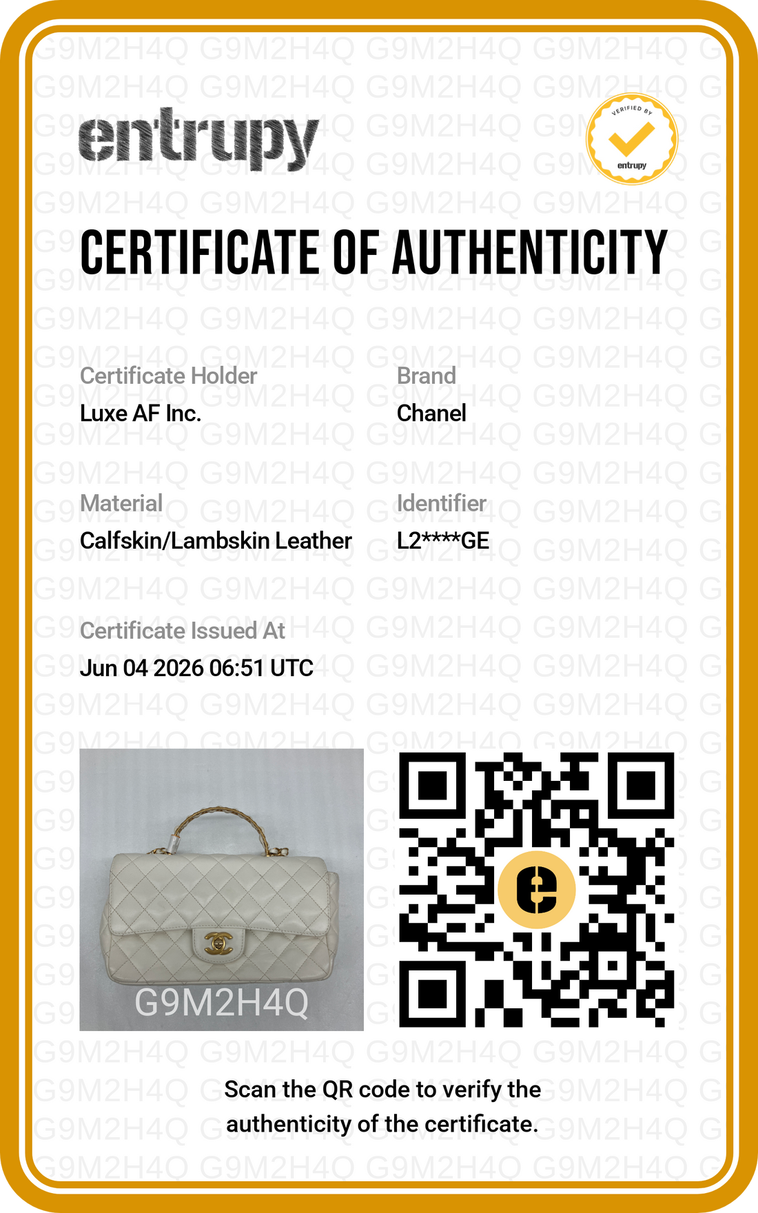 Chanel White Quilted Leather Flap Bag With Gold Hardware(L2***GE) CC2104