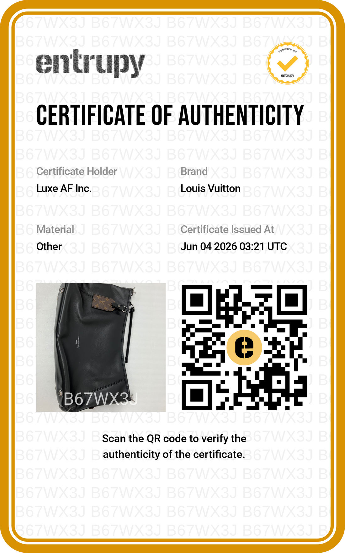 Louis Vuitton Carryall Black Lambskin Shoulder Bag LV2936
