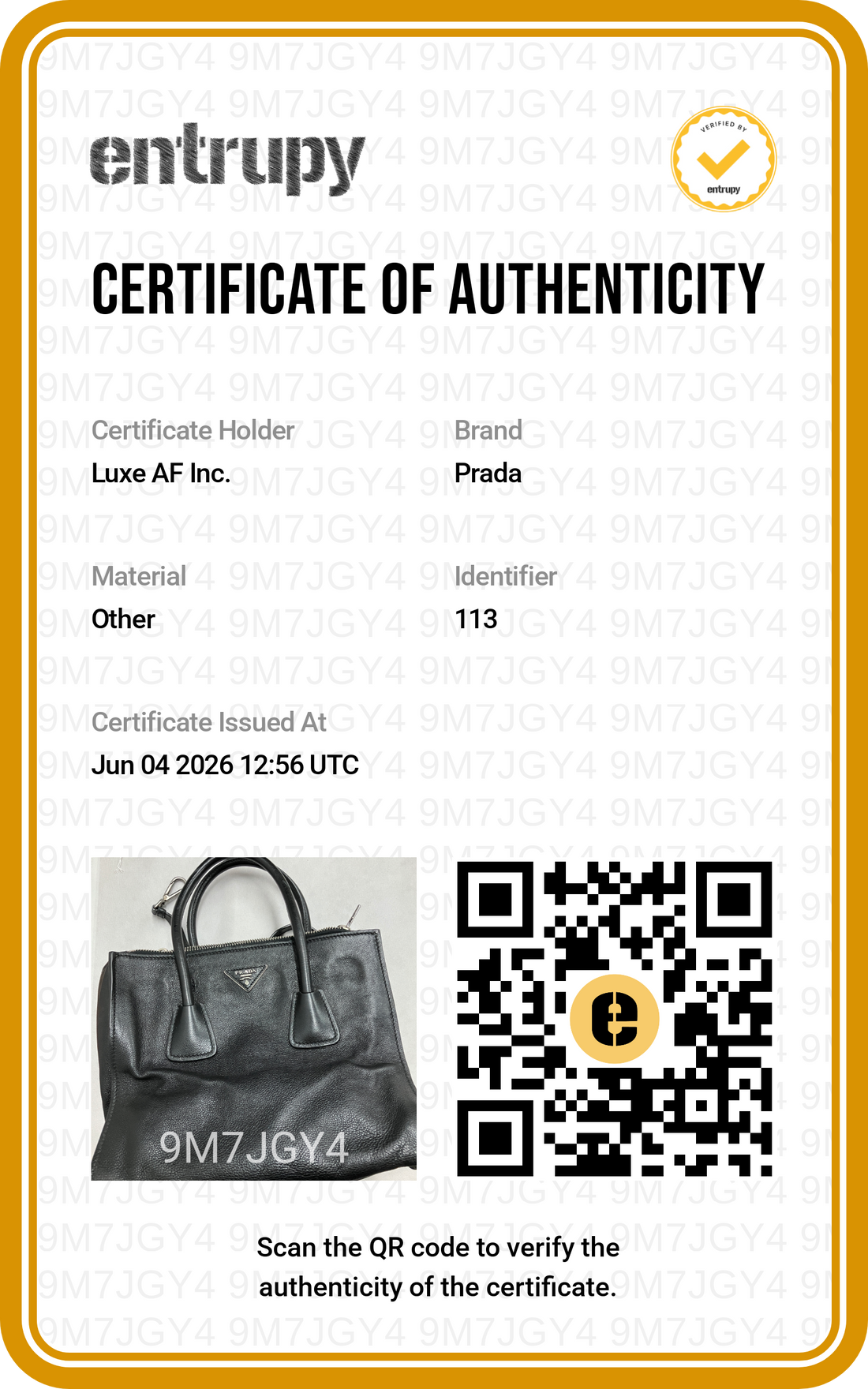 Prada Glace Calf Black Leather Handle Bag PR443