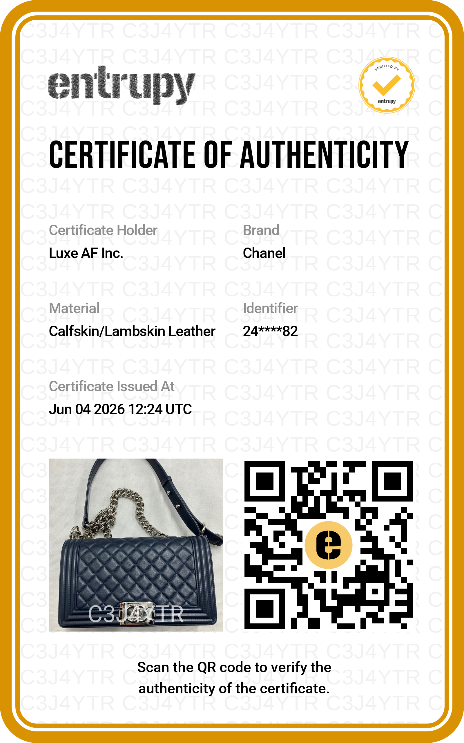 Chanel LeBoy Navy Quilted Leather Flap Bag With Silver Buckle(24***82) CC2173