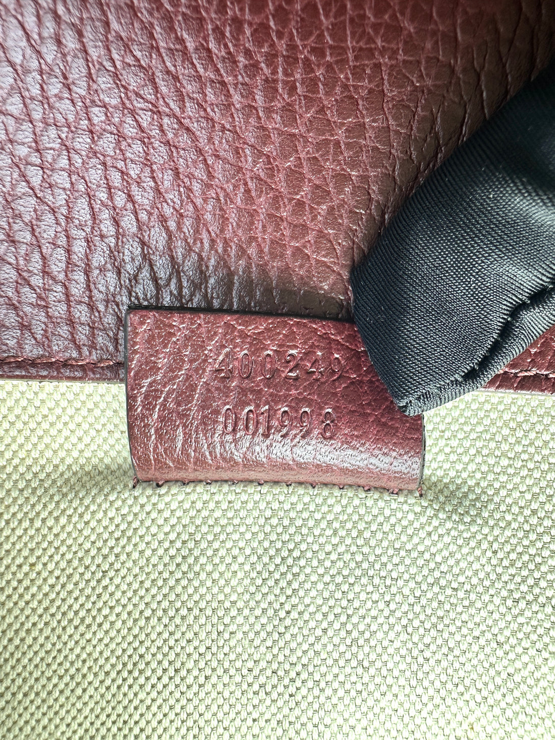 Gucci Dionysus Dark Red Leather Medium Size Shoulder Bag GG1216