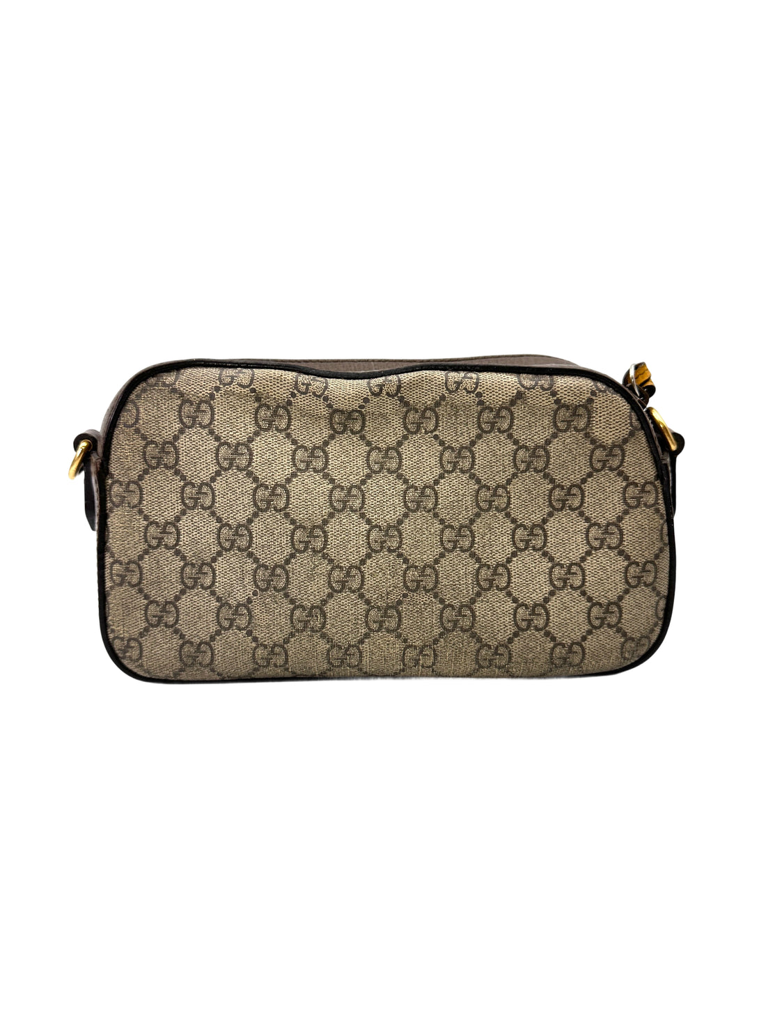 Gucci GG Supreme Canvas Camera Bag With Tiger Head GG1217