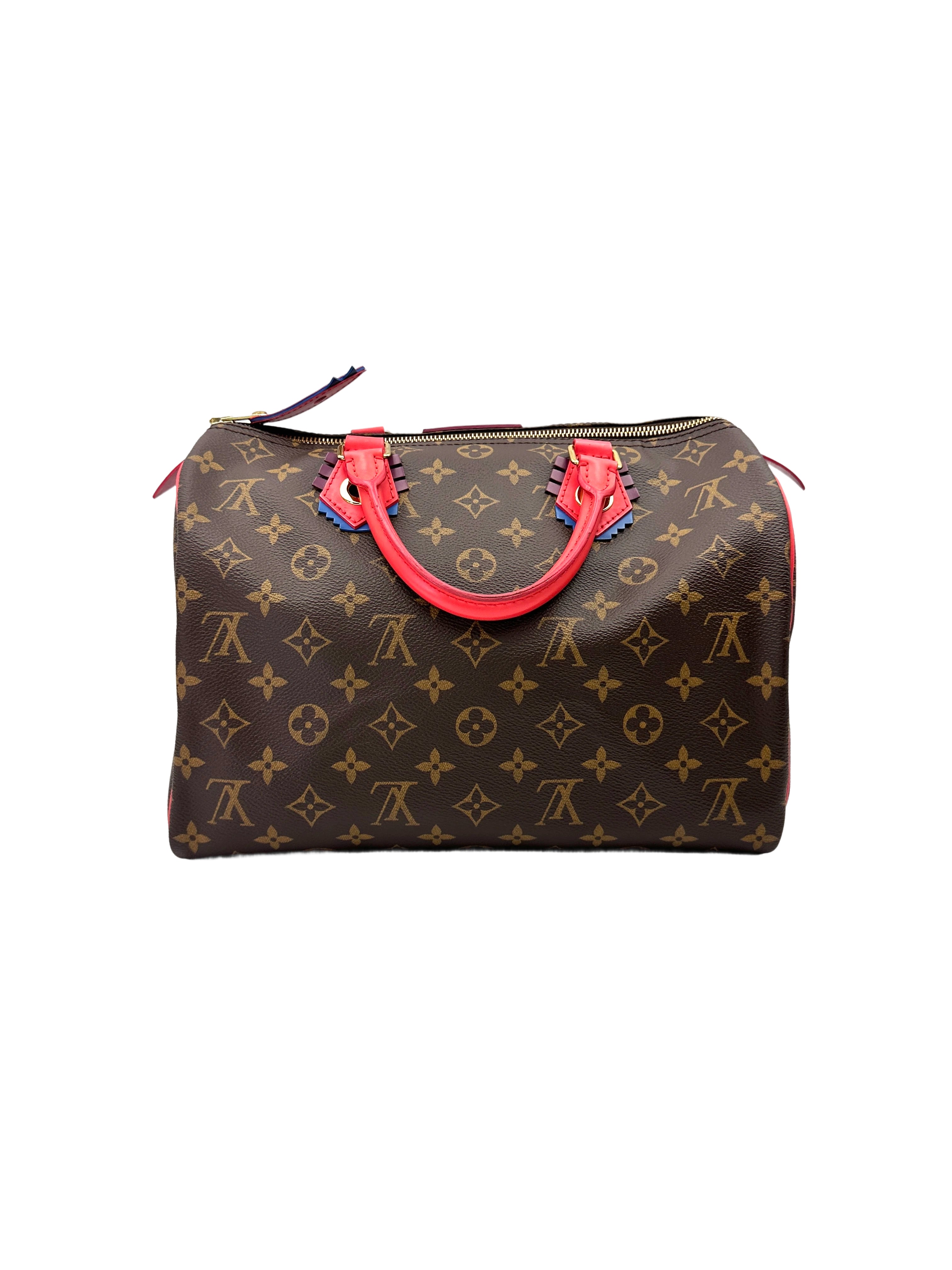Louis Vuitton Speedy30 Totem Monogram Canvas Handle Bag LV2945