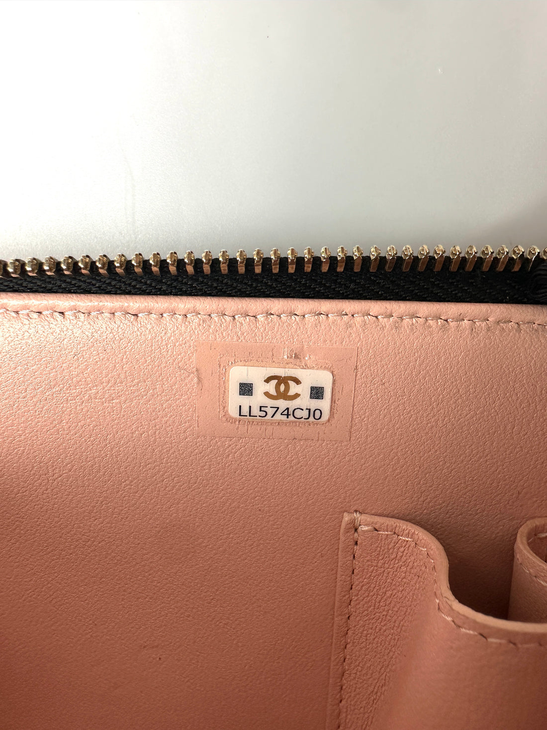 Chanel 22B Black Quilted Leather Top Handle Vanity Case(LL***J0) CC2112