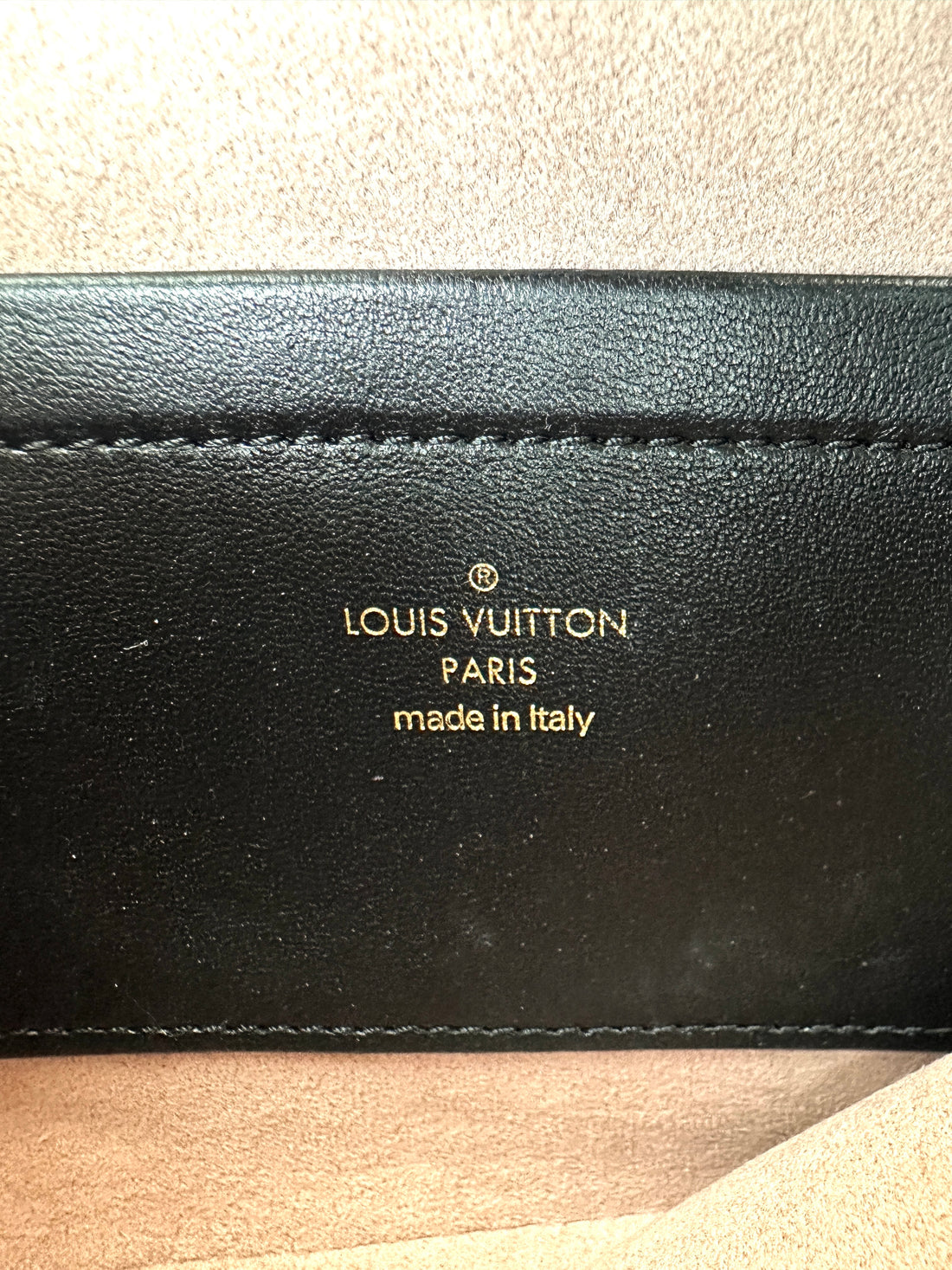 Louis Vuitton Pochette Coussin Black Monogram Embossed Leather Shoulder Bag LV2946