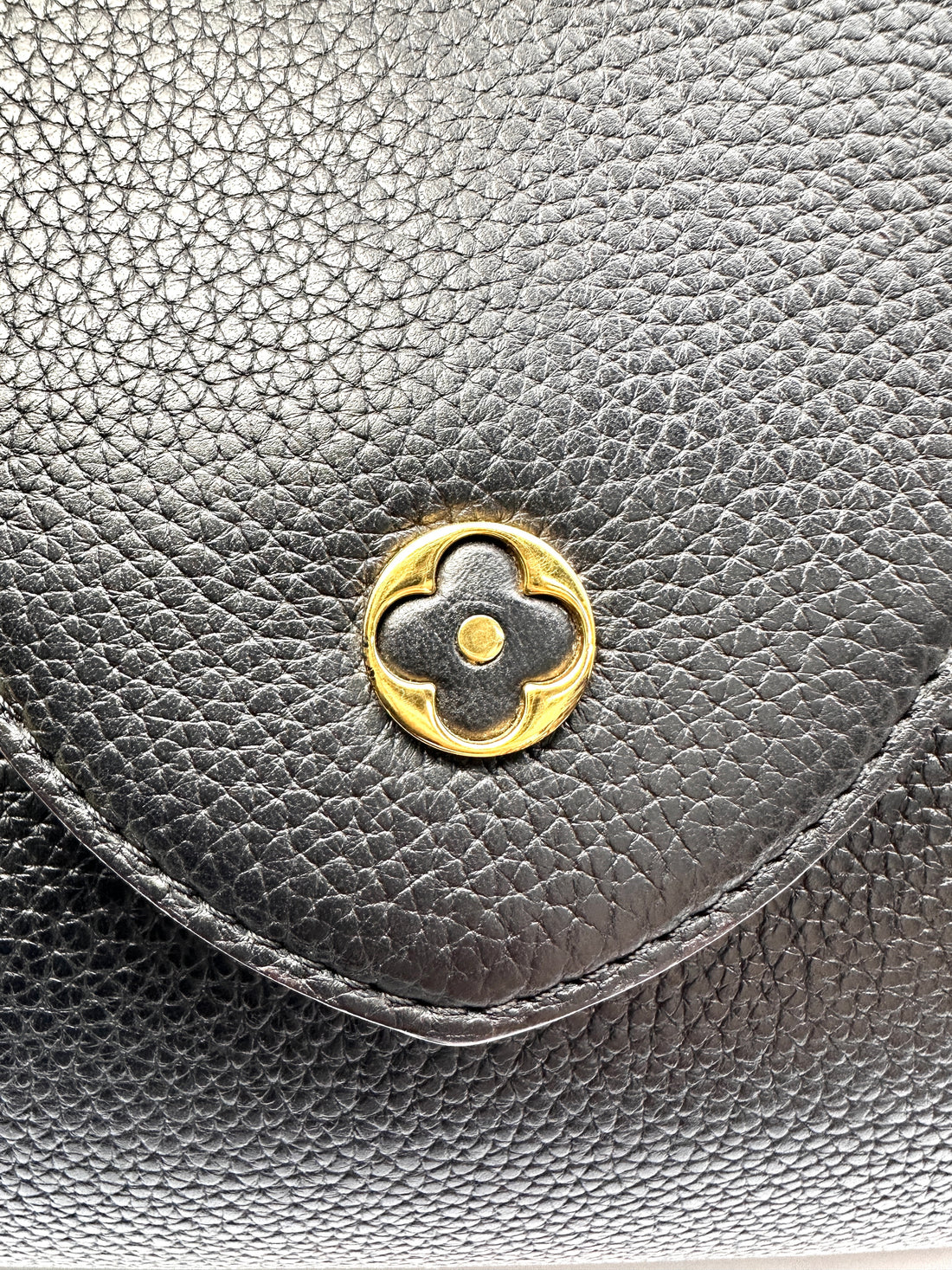 Louis Vuitton Capucines GM Black Leather Handle Bag LV2952