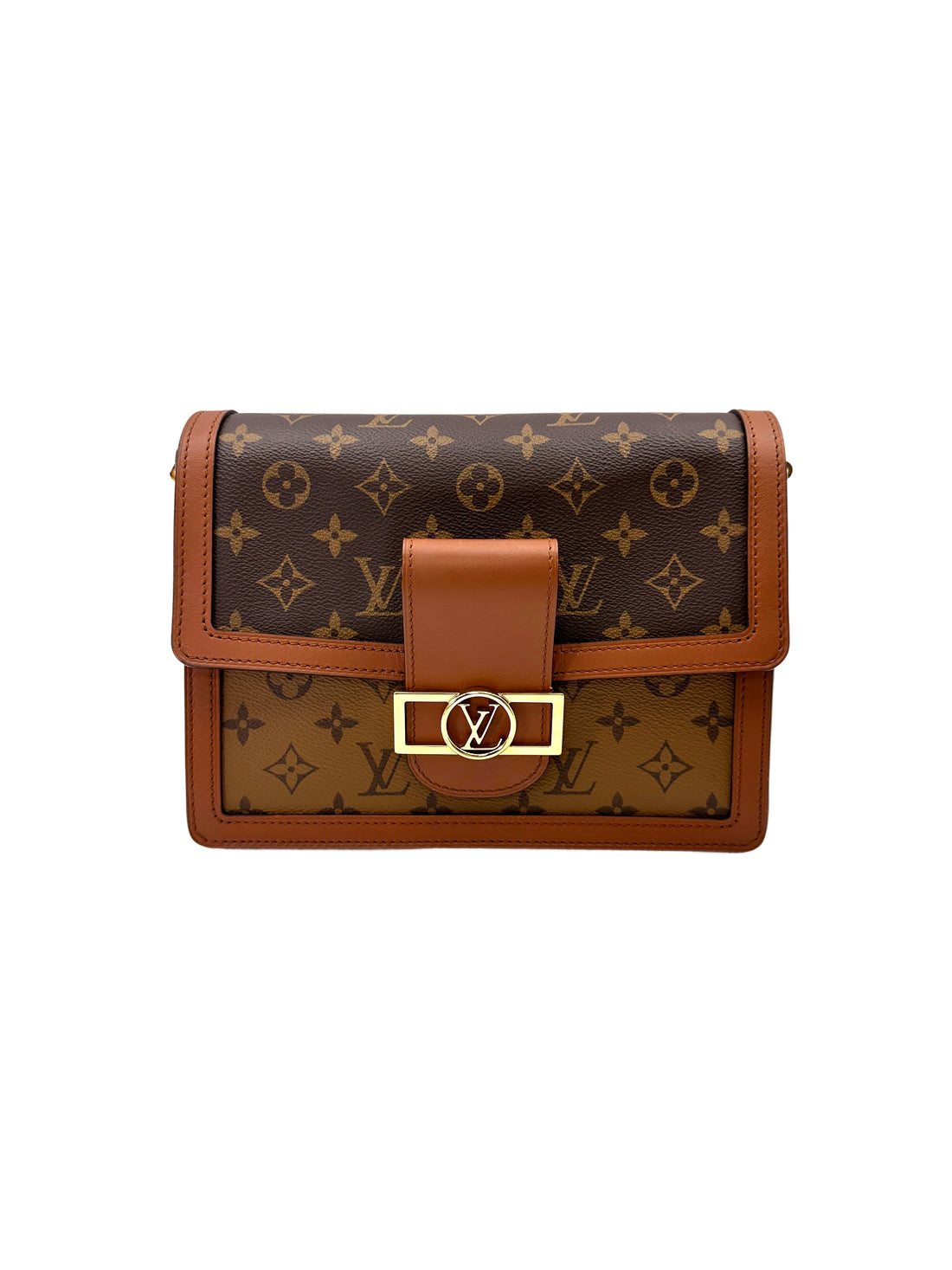 Louis Vuitton Dauphine MM Monogram Canvas Shoulder Bag LV2944