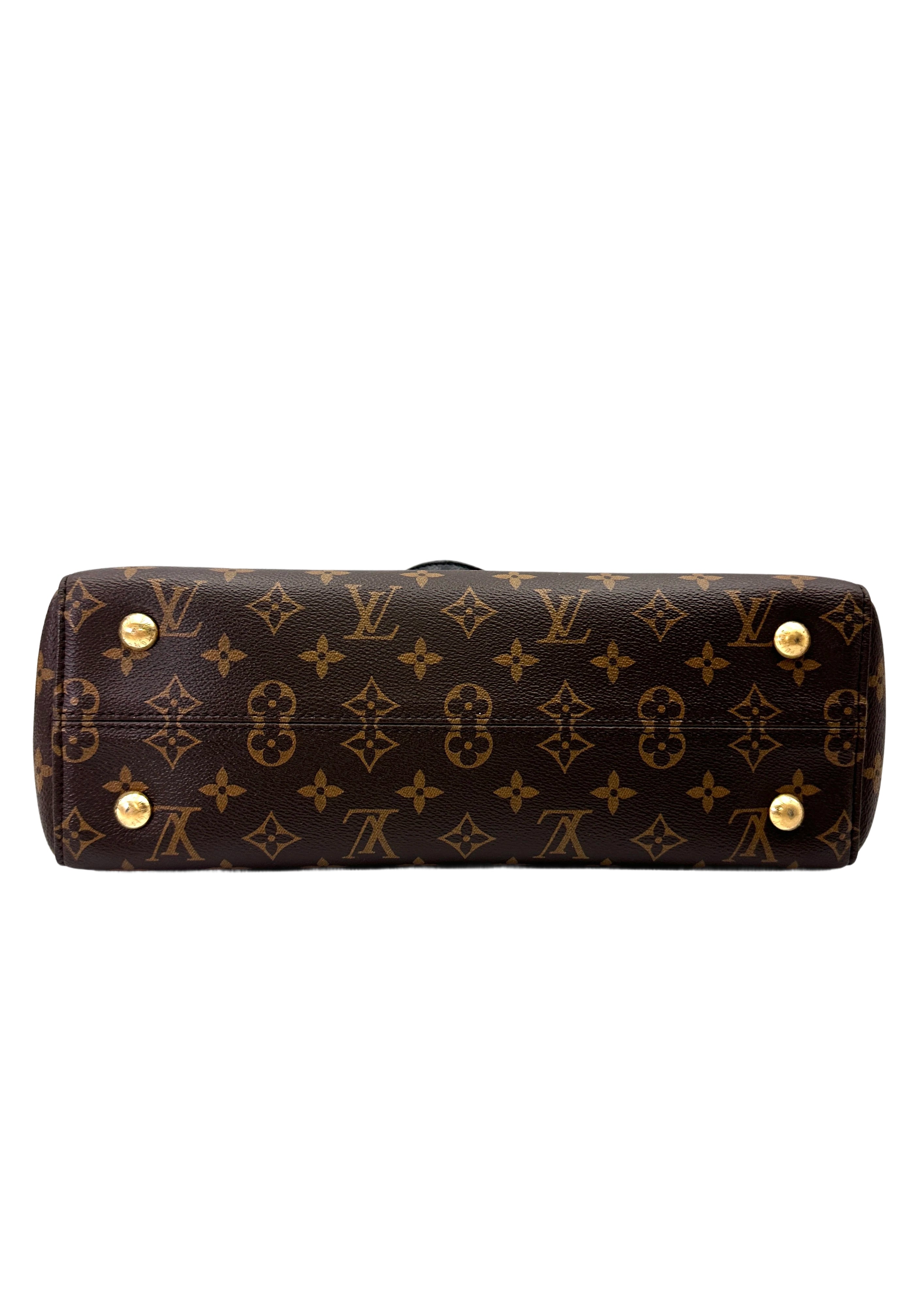 Louis Vuitton Venus Monogram Canvas & Black Leather Handle Bag LV2943