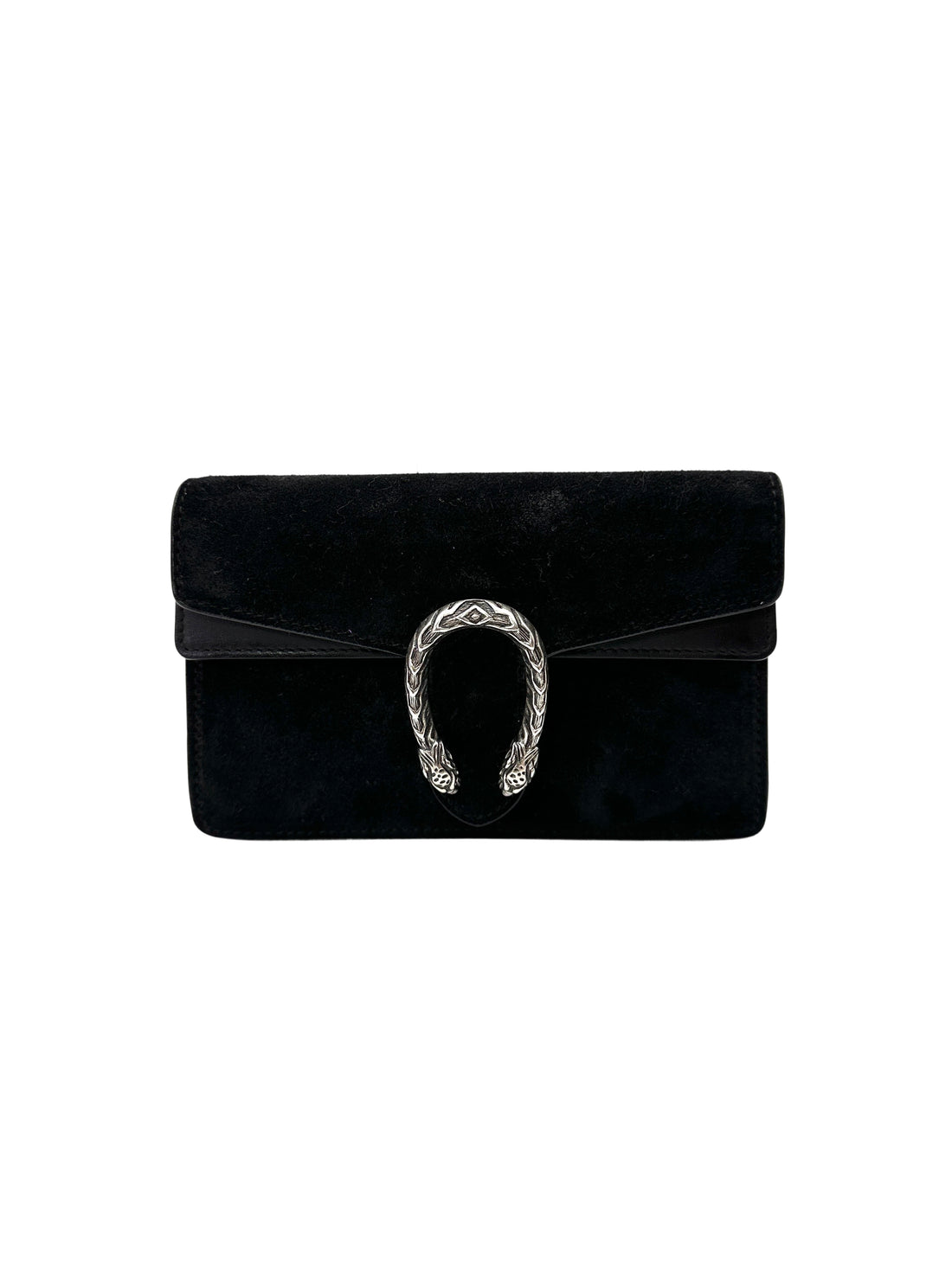 Gucci Dionysus Black Velvet Shoulder Bag GG1224