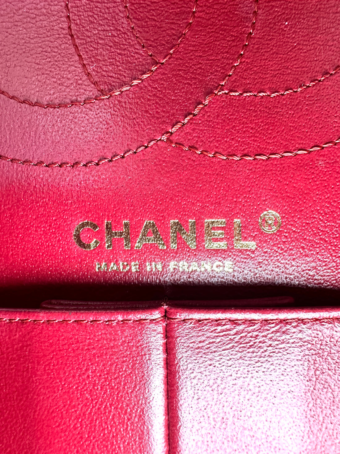 Chanel 2.55 Reissue Navy Chevron Quilted Calfskin Small Size Flap Bag(23***99) IRIS237