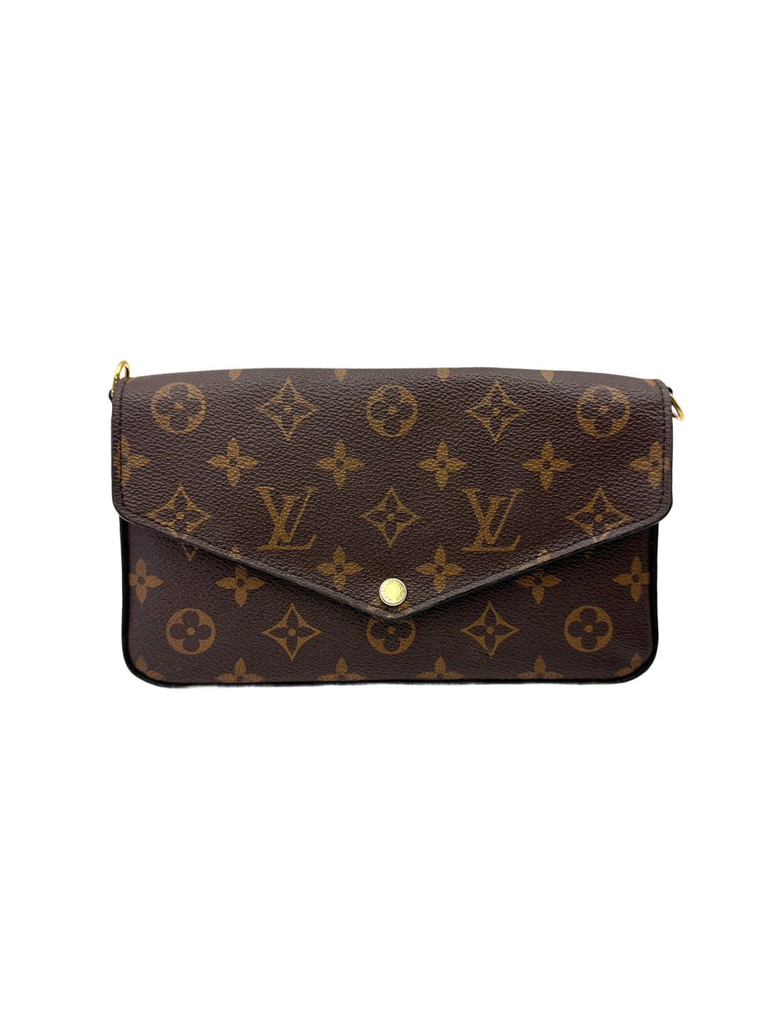 Louis Vuitton Brown Monogram Canvas Pochette Felicie LV2949