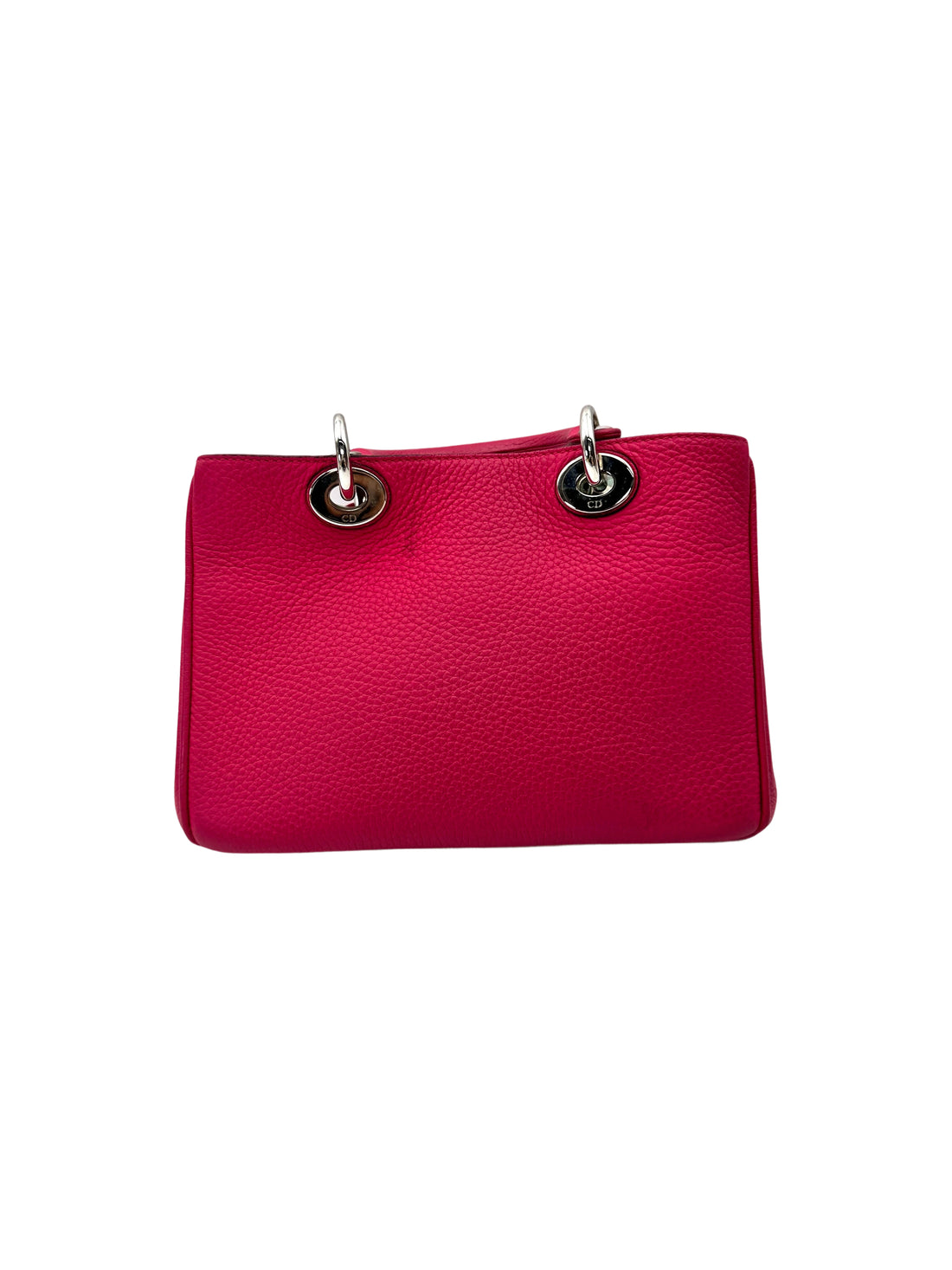 Christian Dior Diorissimo Pink Leather Mini Top Handle Bag DR775