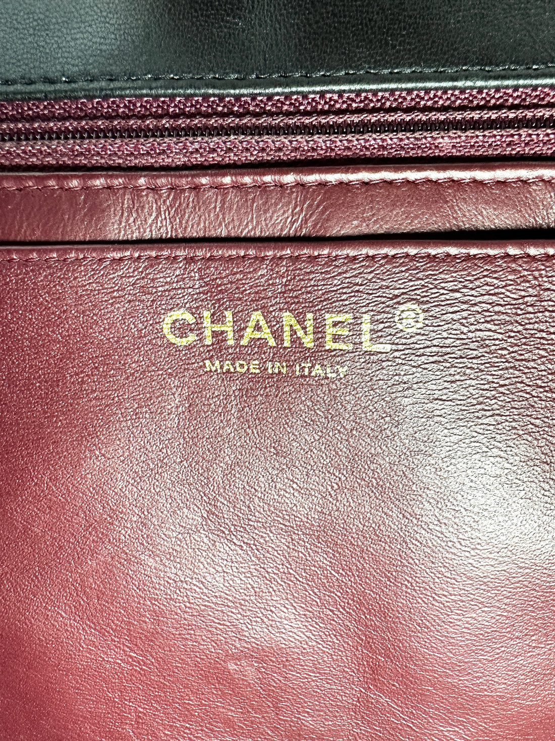 Chanel Classic Flap Black Quilted Lambskin Jumbo Shoulder Bag With Gold Buckle(14***22) CC2111