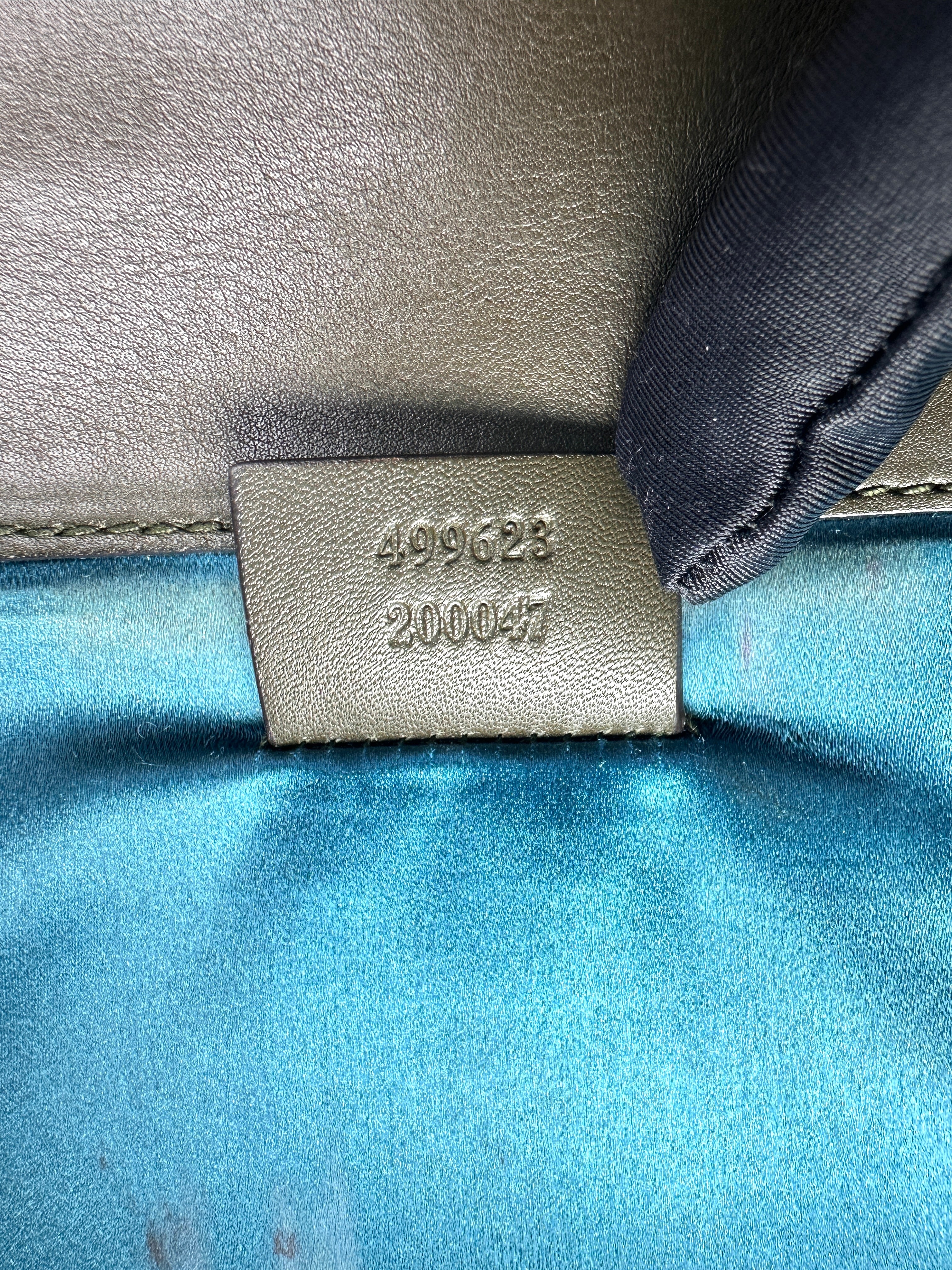 Gucci Dionysus Green Velvet Medium Size Shoulder Bag GG1232