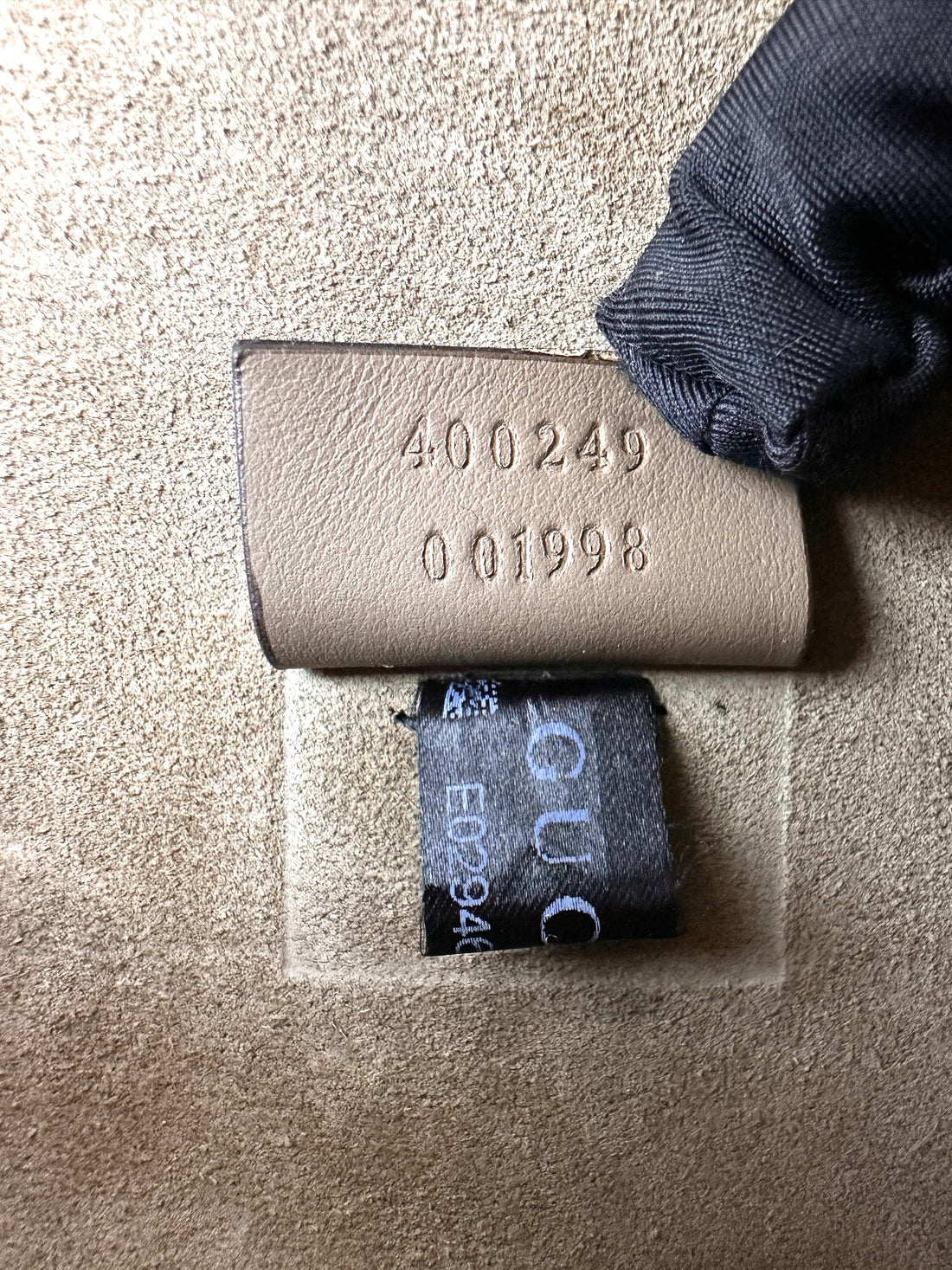 Gucci Dionysus GG Supreme Canvas Medium Size Shoulder Bag With Brown Trim GG1233