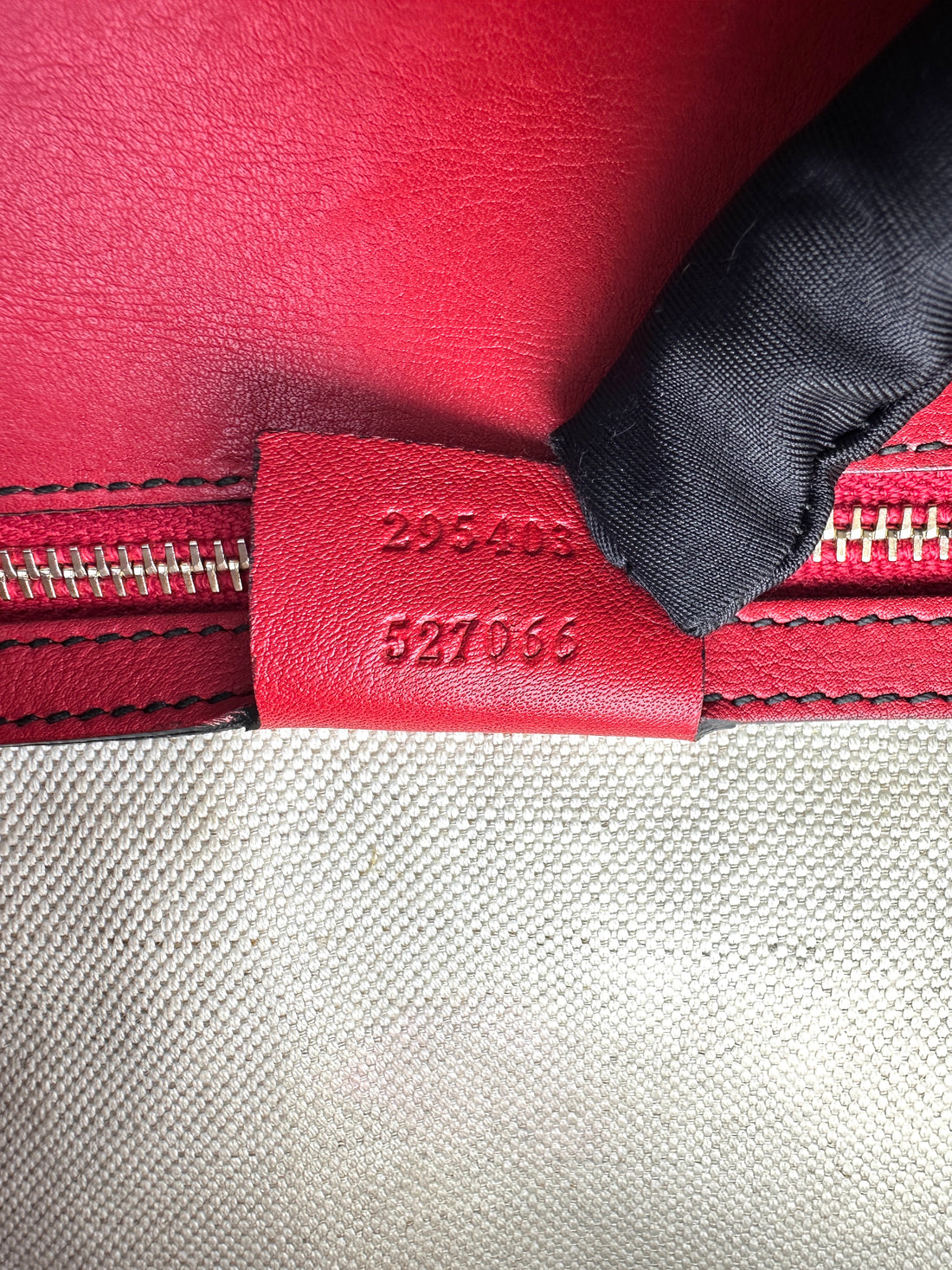 Gucci Emily Red Guccissima Leather Shoulder Bag GG1234