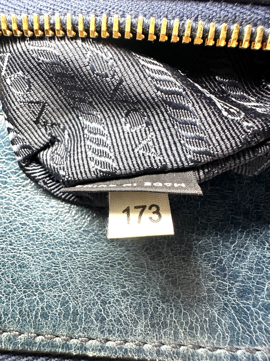 Prada Vitello Shine Black Leather Handle Bag PR446