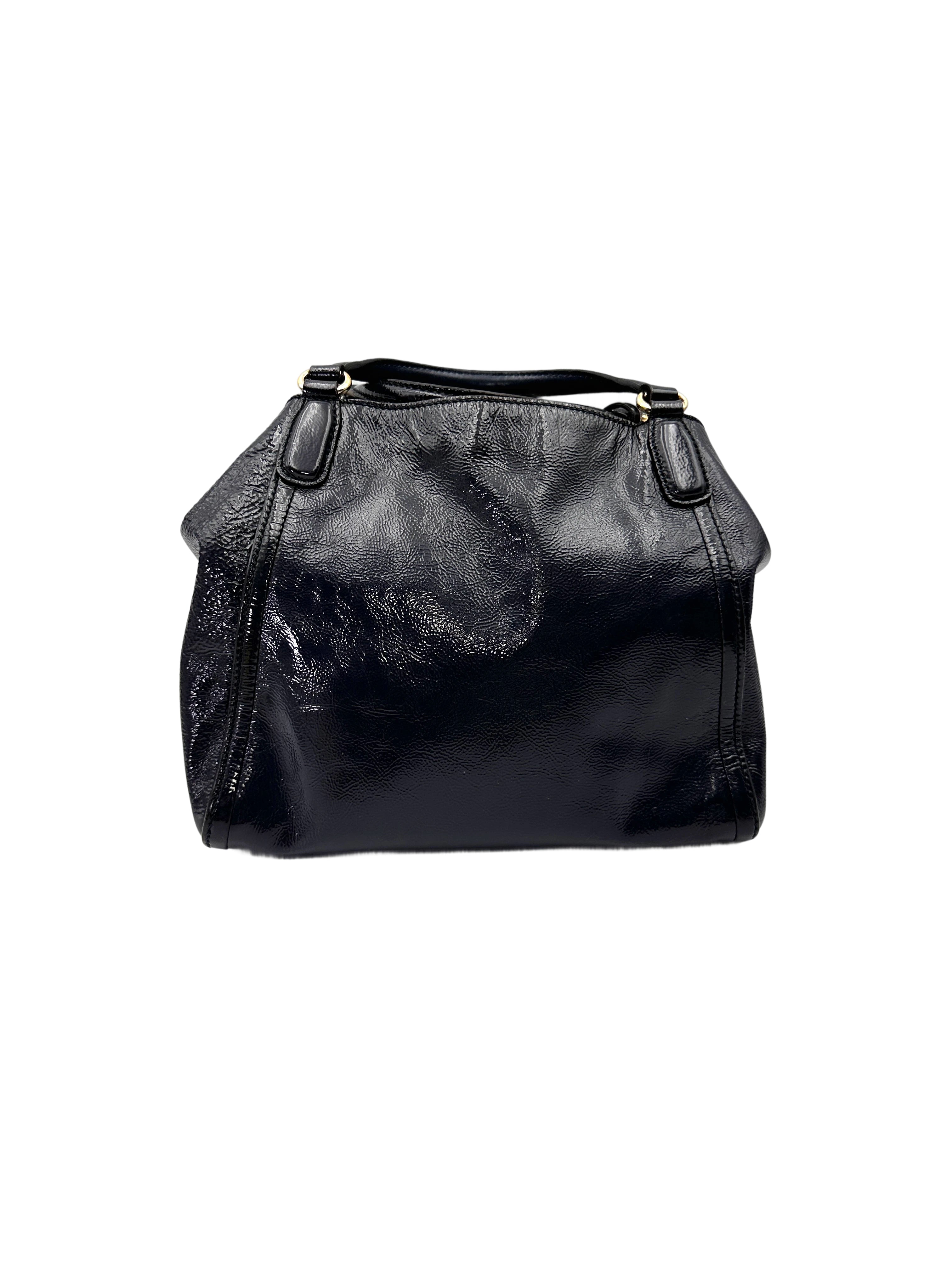 Gucci Soho Navy Leather Hobo Bag GG1235