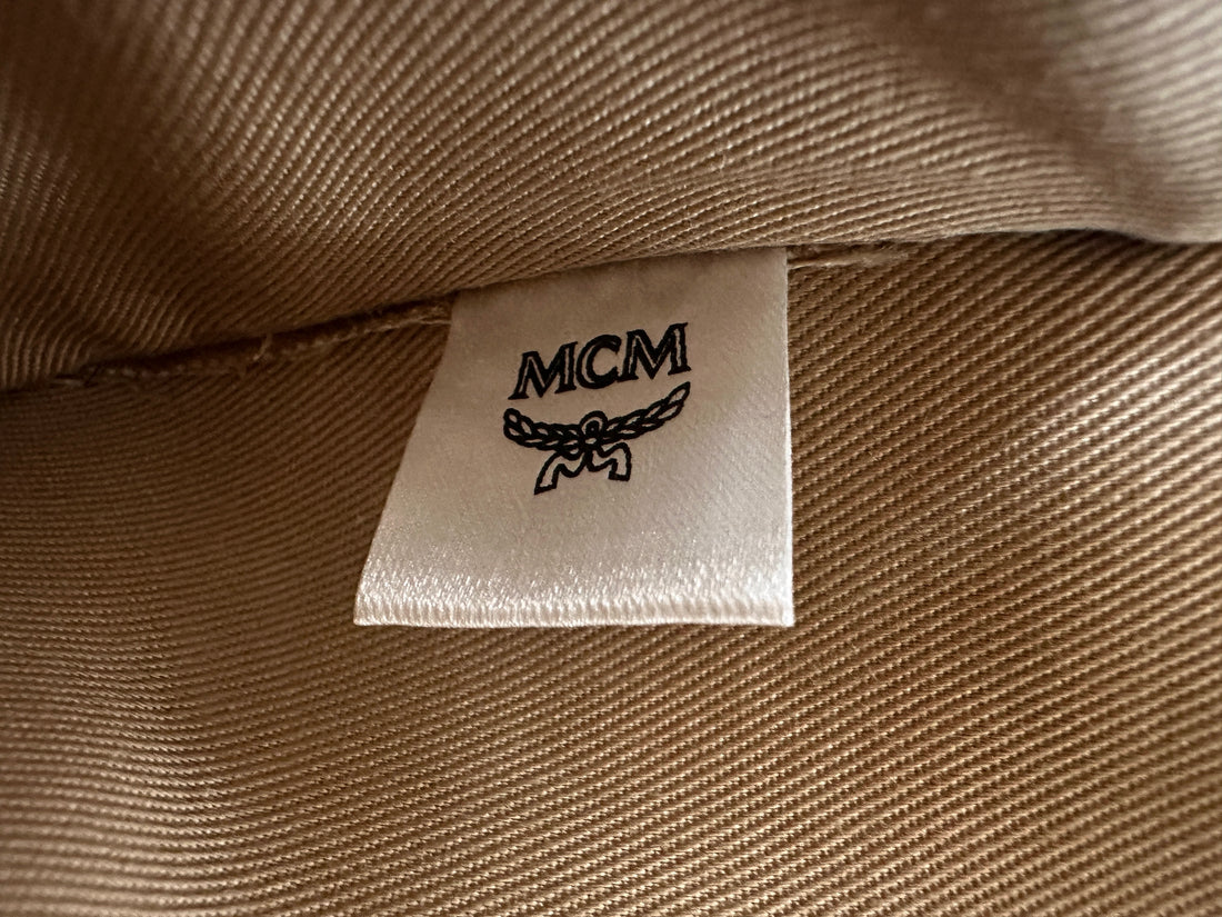 MCM Visetos Brown Monogram Camera Bag MCM42