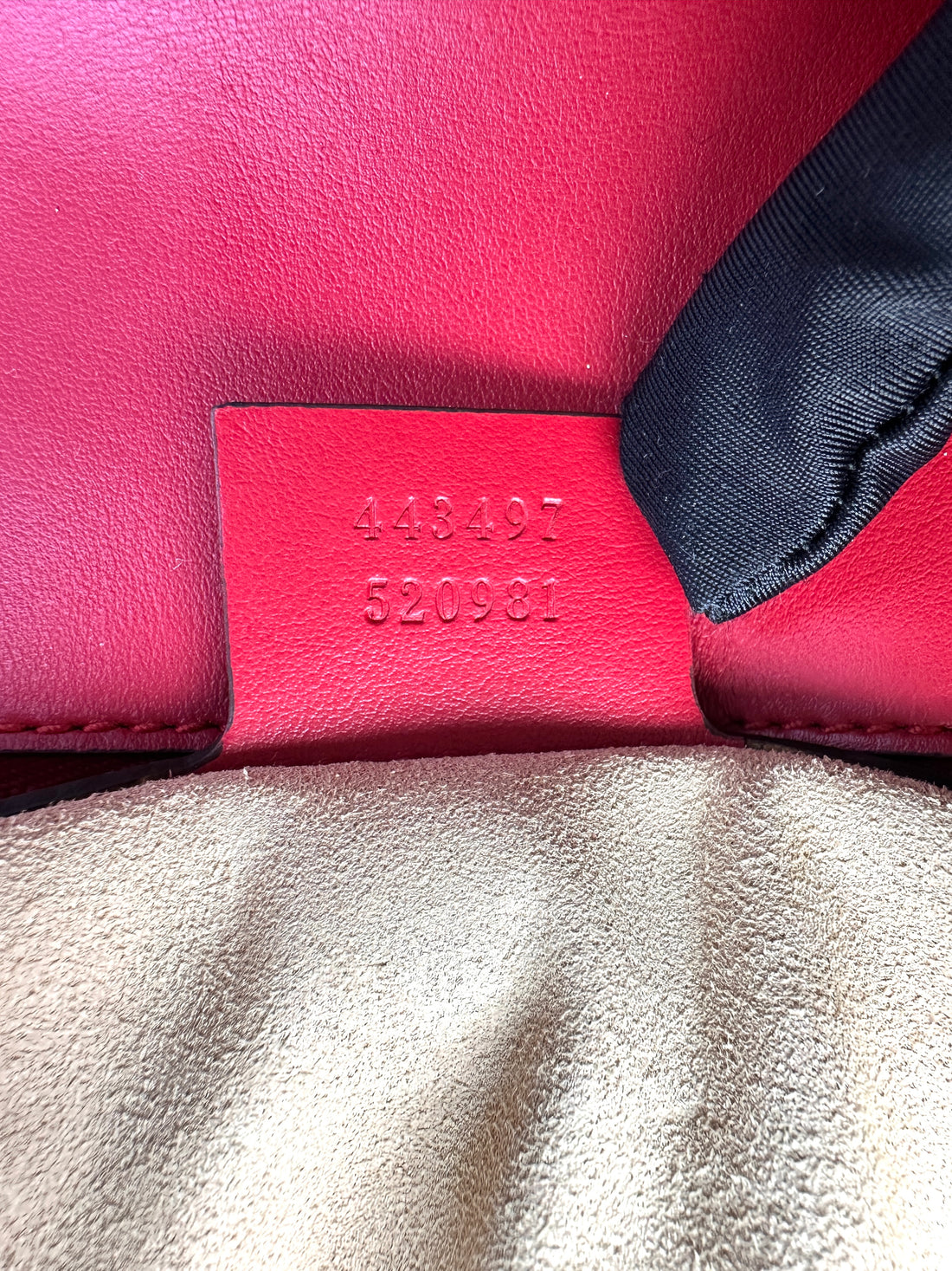 Gucci GG Marmont Red Matelasse Leather Medium Size Shoulder Bag GG1240