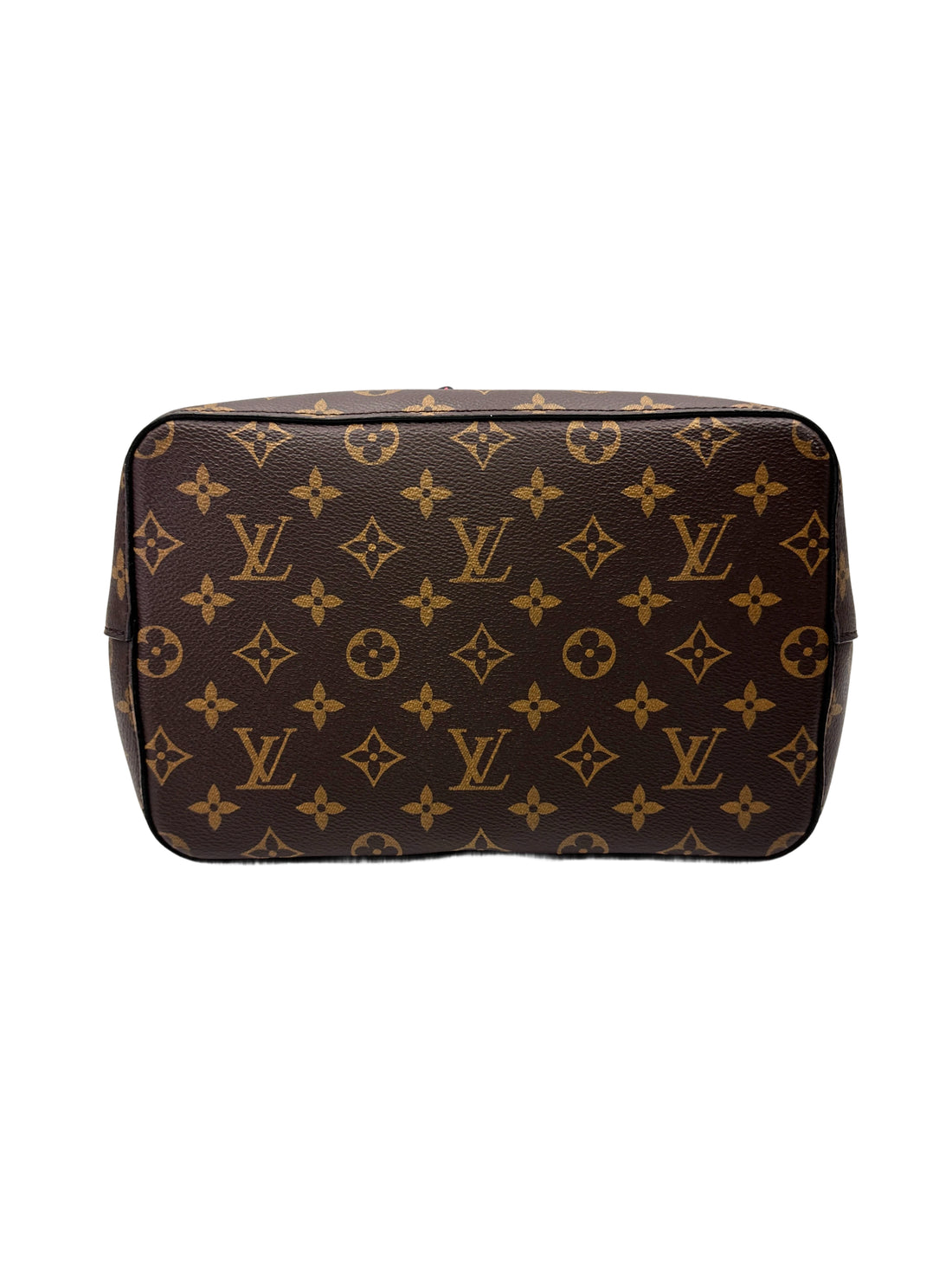 Louis Vuitton Neonoe Monogram Canvas Bucket Bag With Braided Leather Handle LV2957