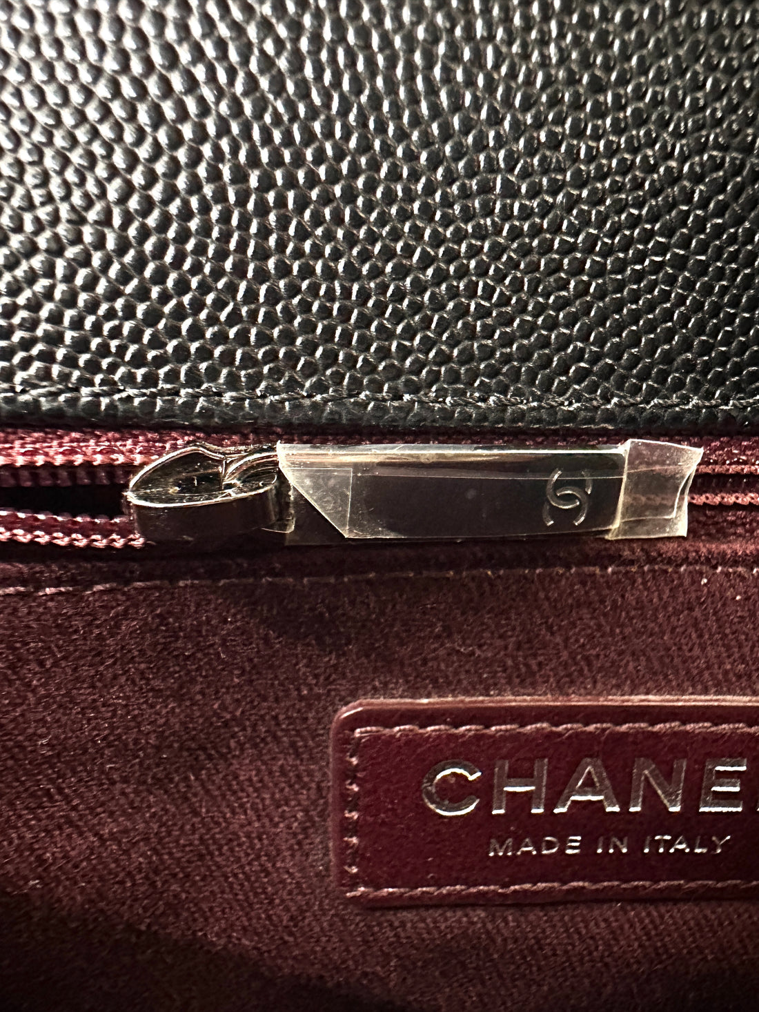 Chanel CoCo Handle Black Quilted Leather Large Size Shoulder Bag(28***03) CC2115