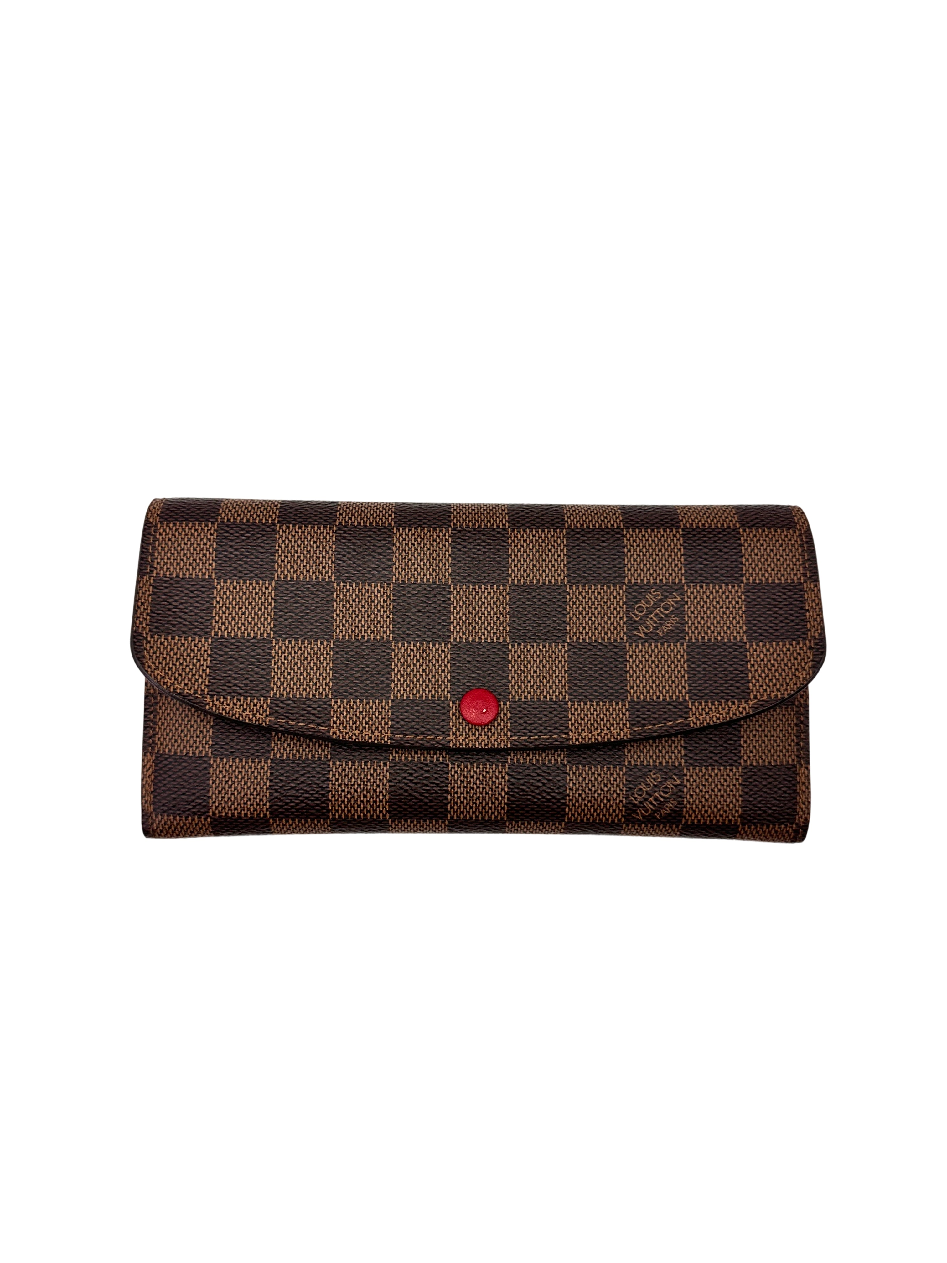 Louis Vuitton Damier Ebene Emilie Wallet LV2961