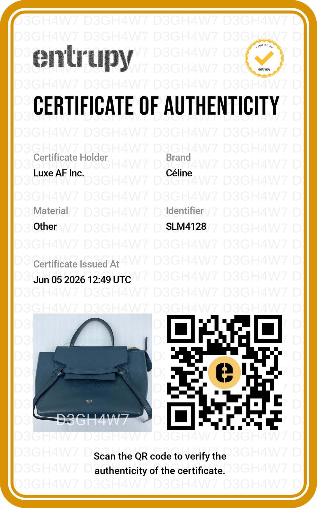 Celine Black Leather Belt Handle Bag CE174
