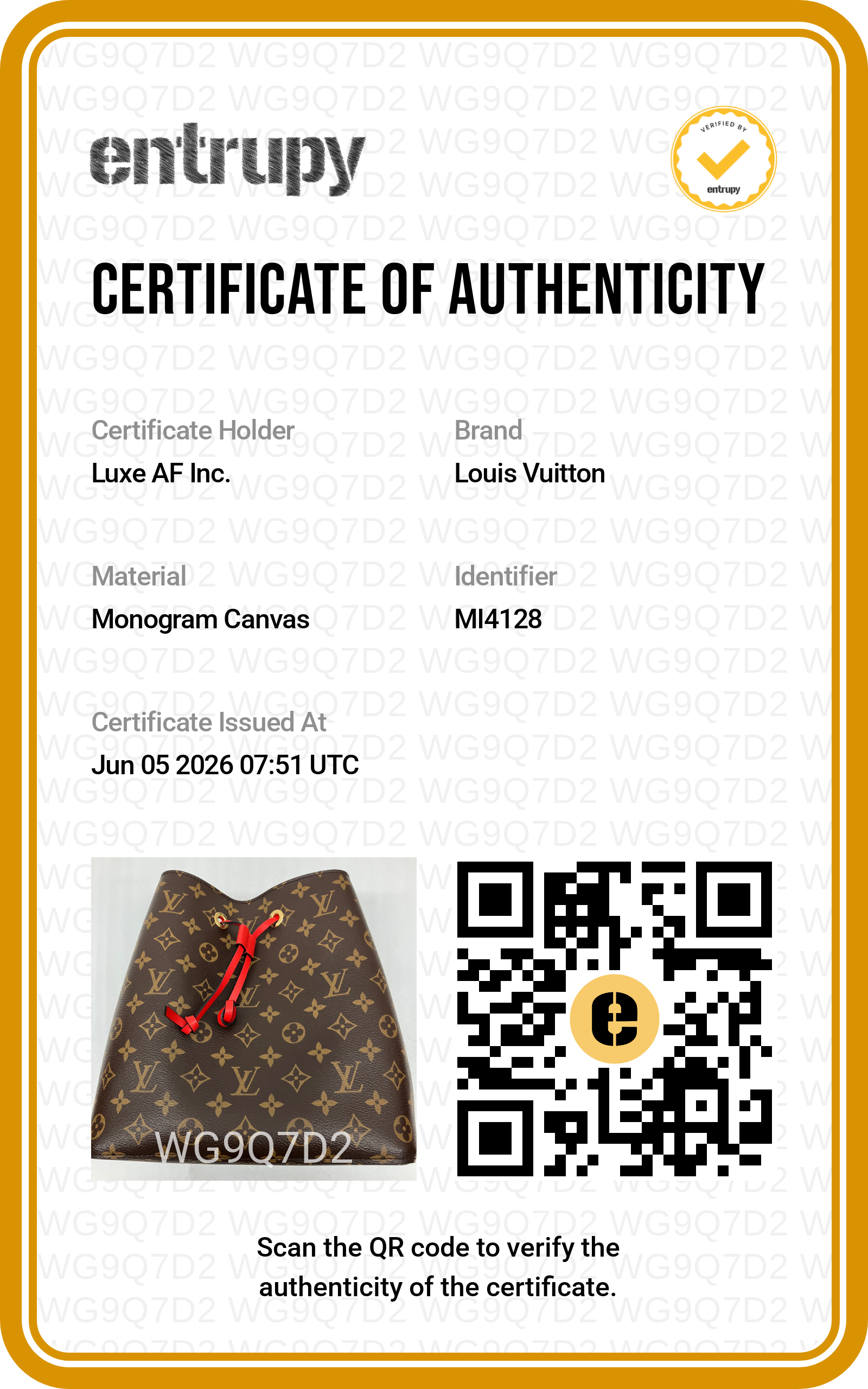Louis Vuitton Neonoe Monogram Canvas Bucket Bag With Braided Leather Handle LV2957