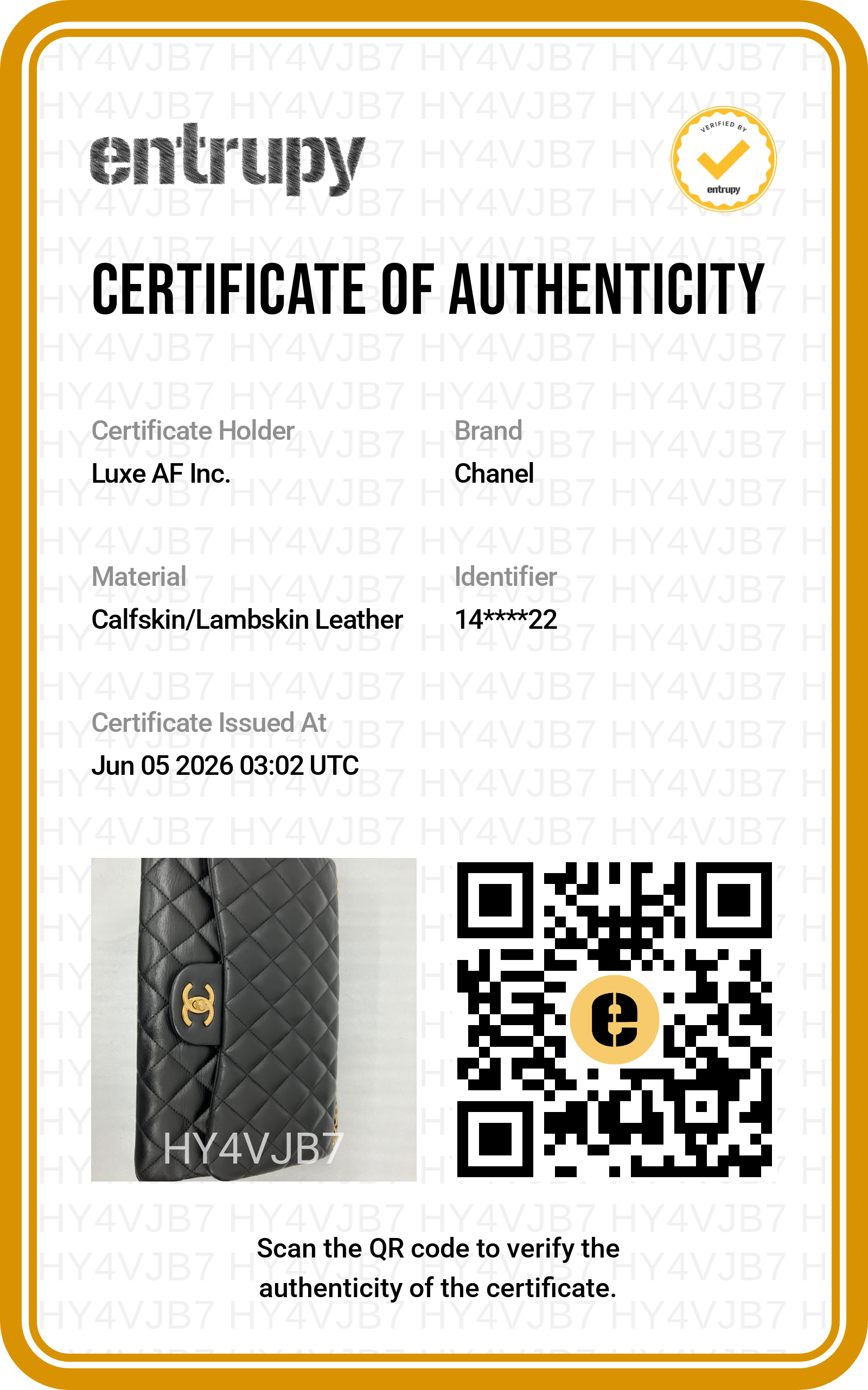 Chanel Classic Flap Black Quilted Lambskin Jumbo Shoulder Bag With Gold Buckle(14***22) CC2111
