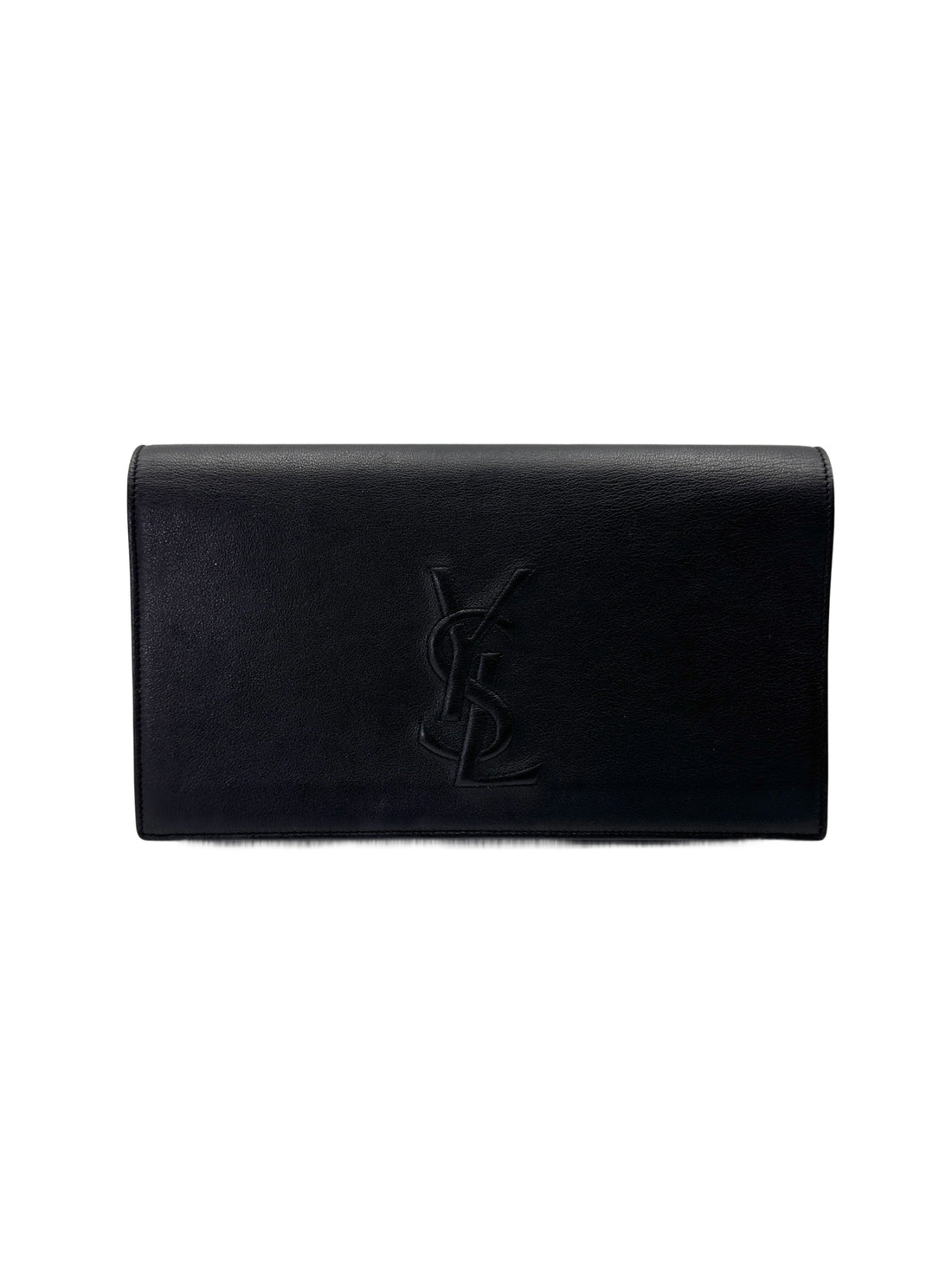 Saint Laurent Belle de Jour Black Leather Pouch SL251