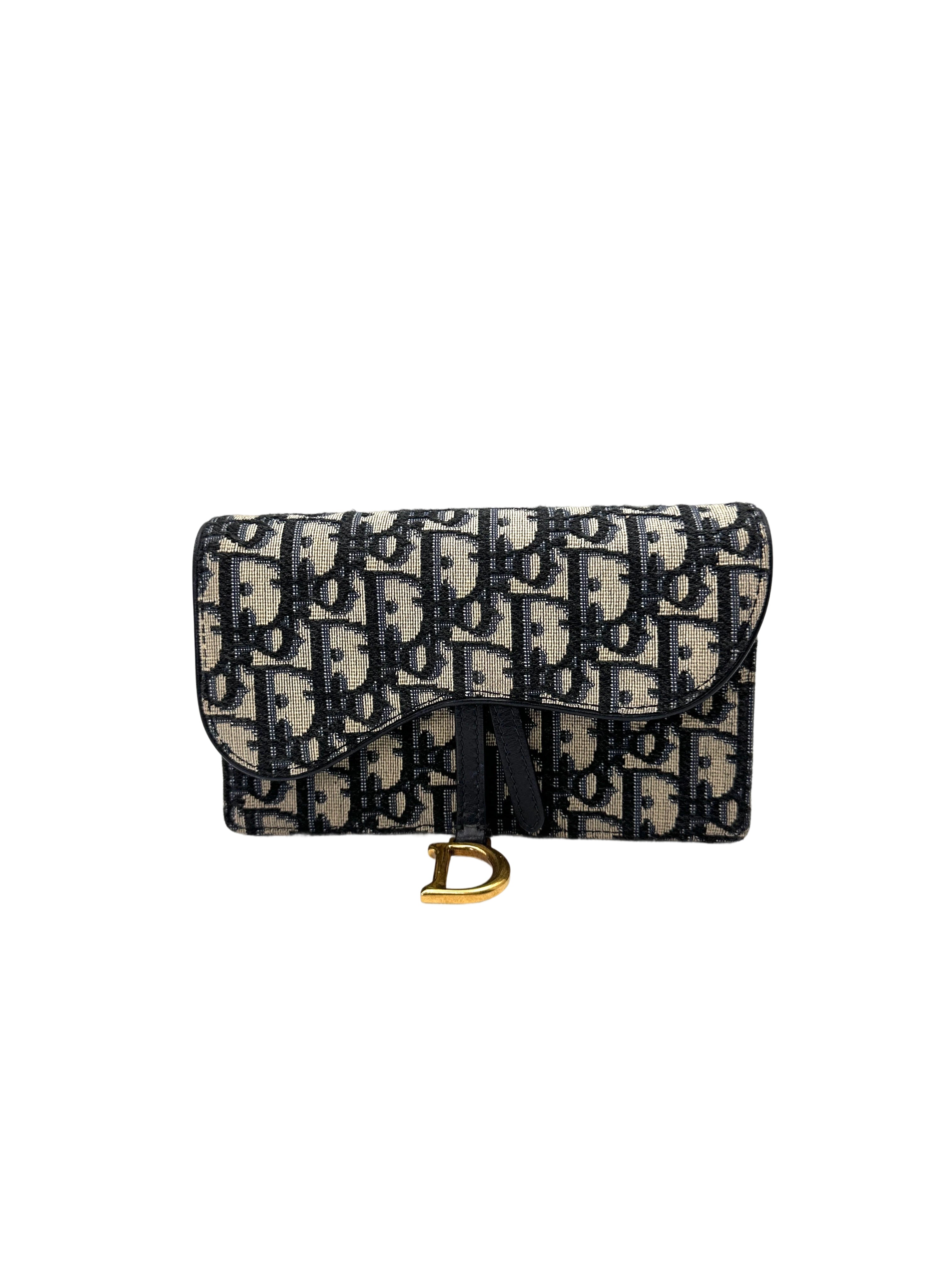 Christian Dior Oblique Saddle Belt Bag DR778