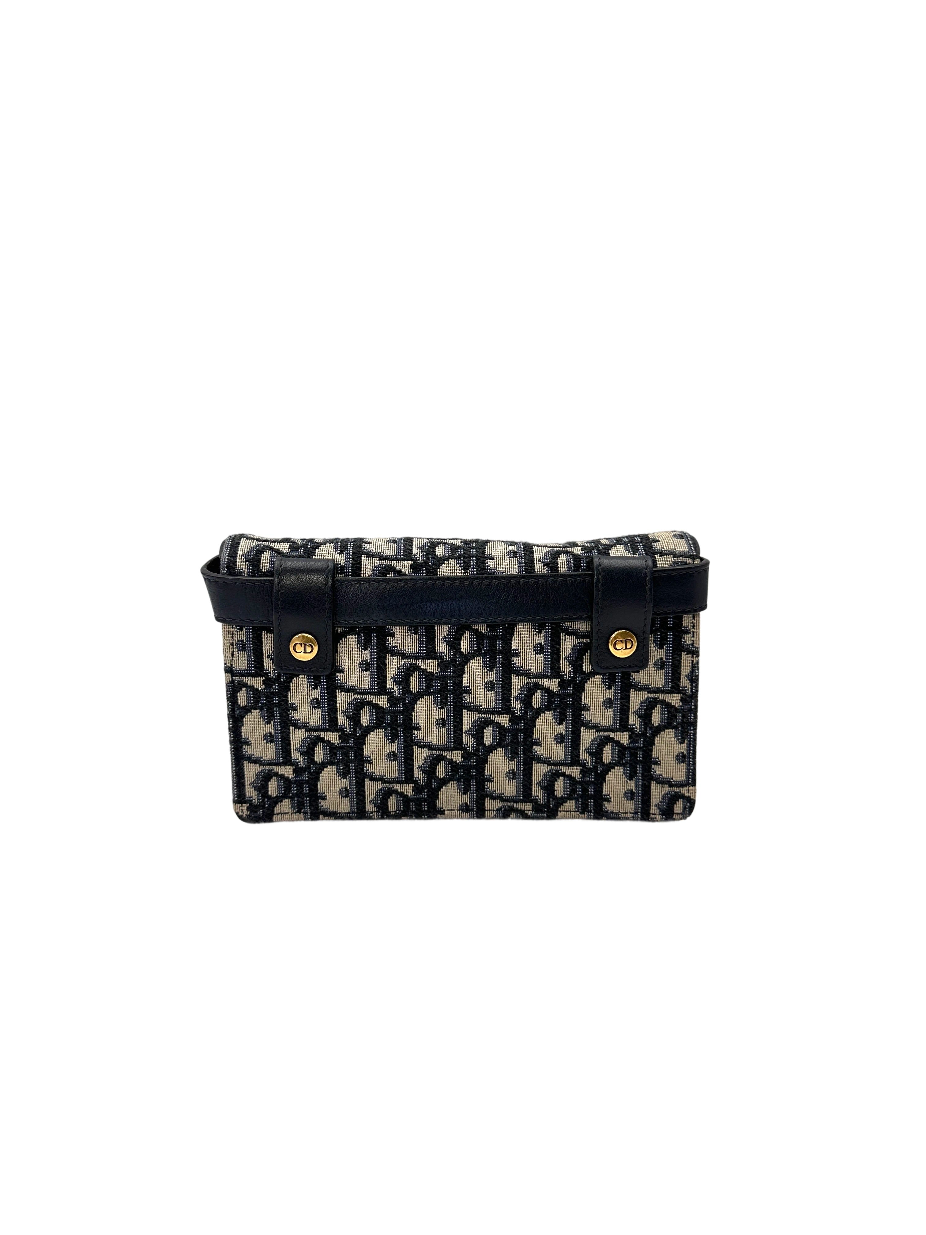 Christian Dior Oblique Saddle Belt Bag DR778