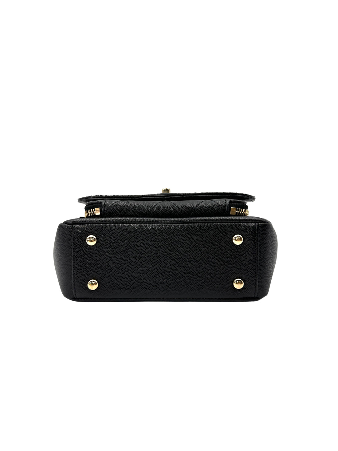 Chanel Black Python Leather Business Affinity Top Handle Bag(28***88) CC2138