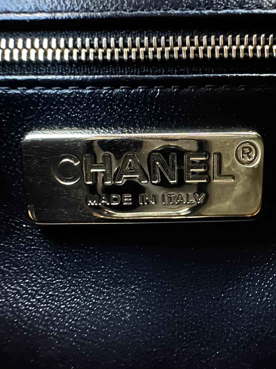 Chanel Black Python Leather Business Affinity Top Handle Bag(28***88) CC2138