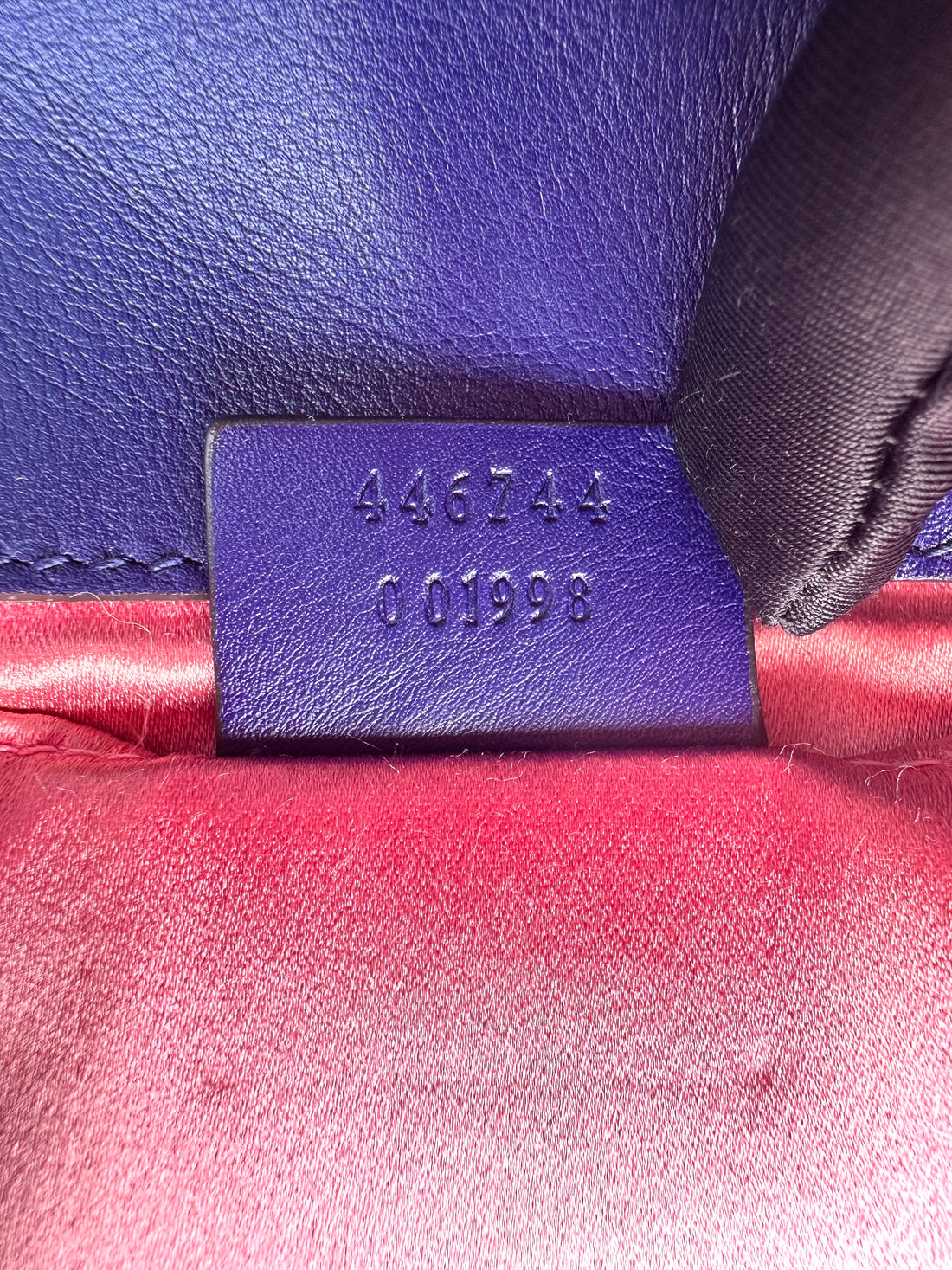 Gucci GG Marmont Blue Velvet Shoulder Bag GG1256