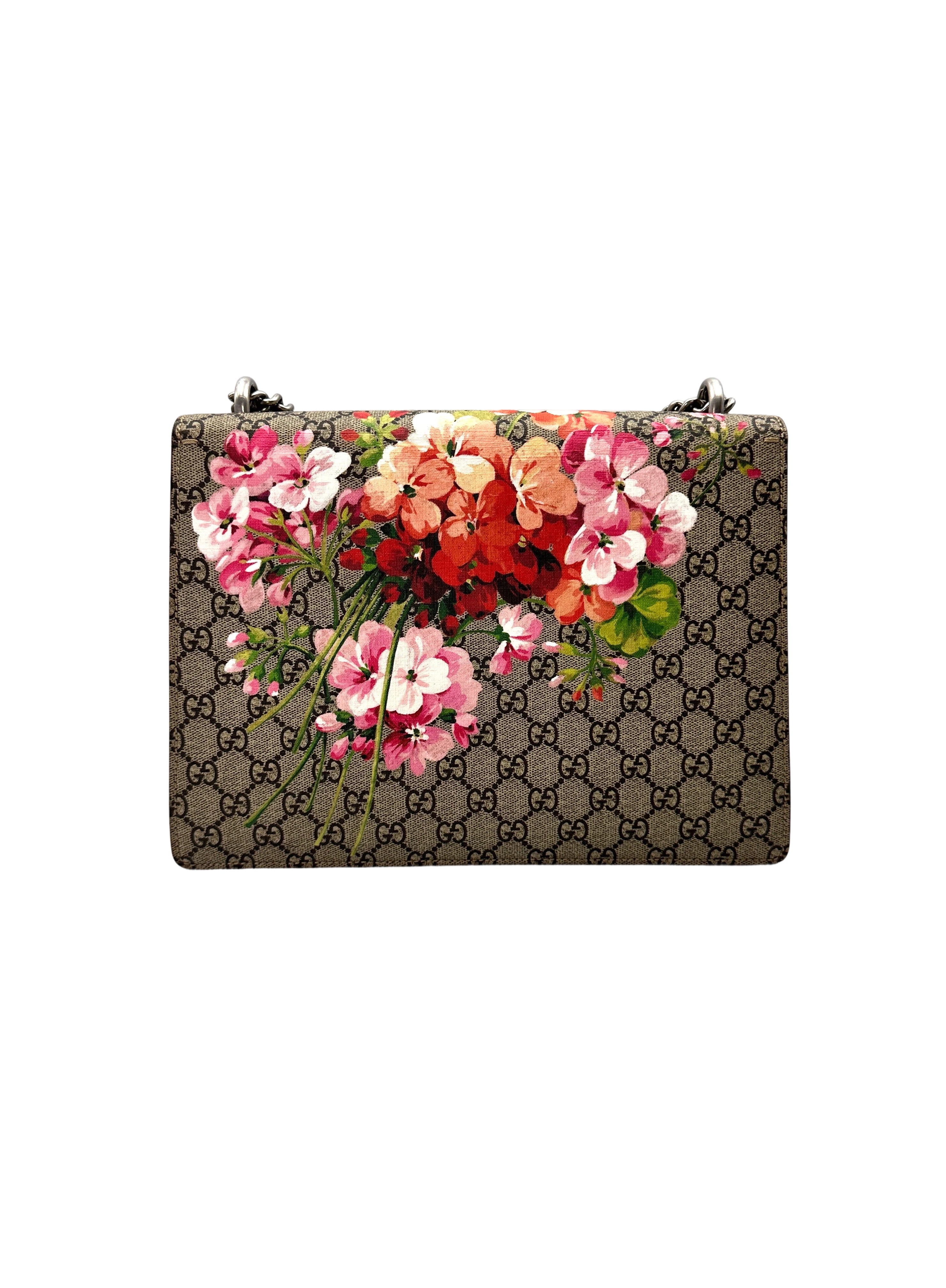 Gucci Dionysus GG Blooms Canvas Medium Size Shoulder Bag GG1264
