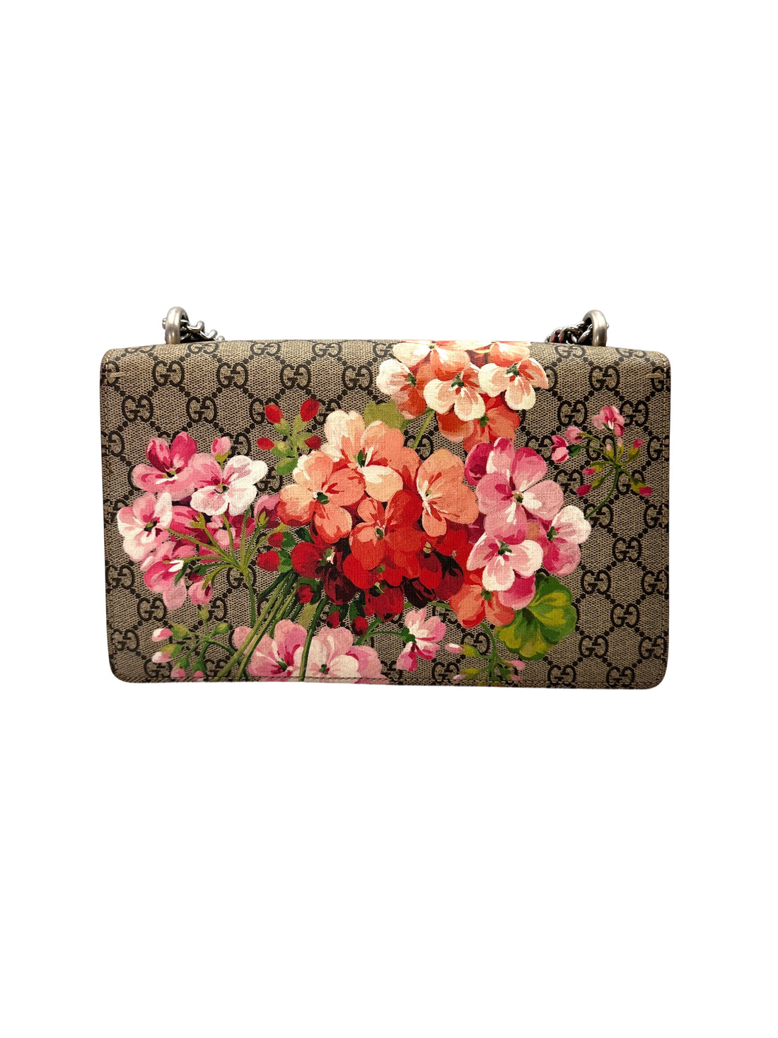 Gucci Dionysus GG Blooms Canvas Medium Size Shoulder Bag GG1257