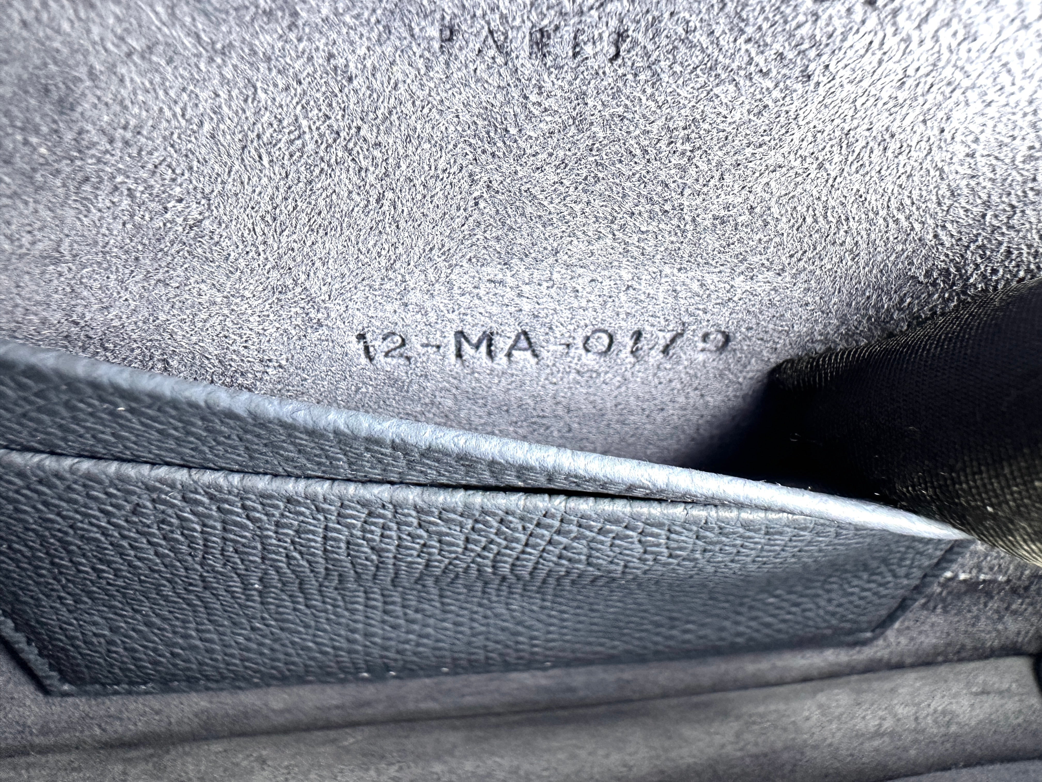 Christian Dior Blue Leather Saddle Belt Pouch DR779