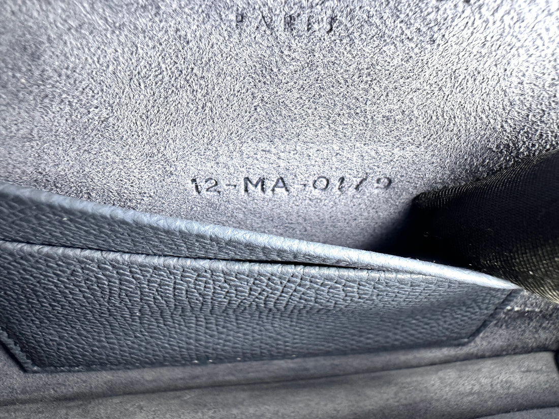 Christian Dior Blue Leather Saddle Belt Pouch DR779