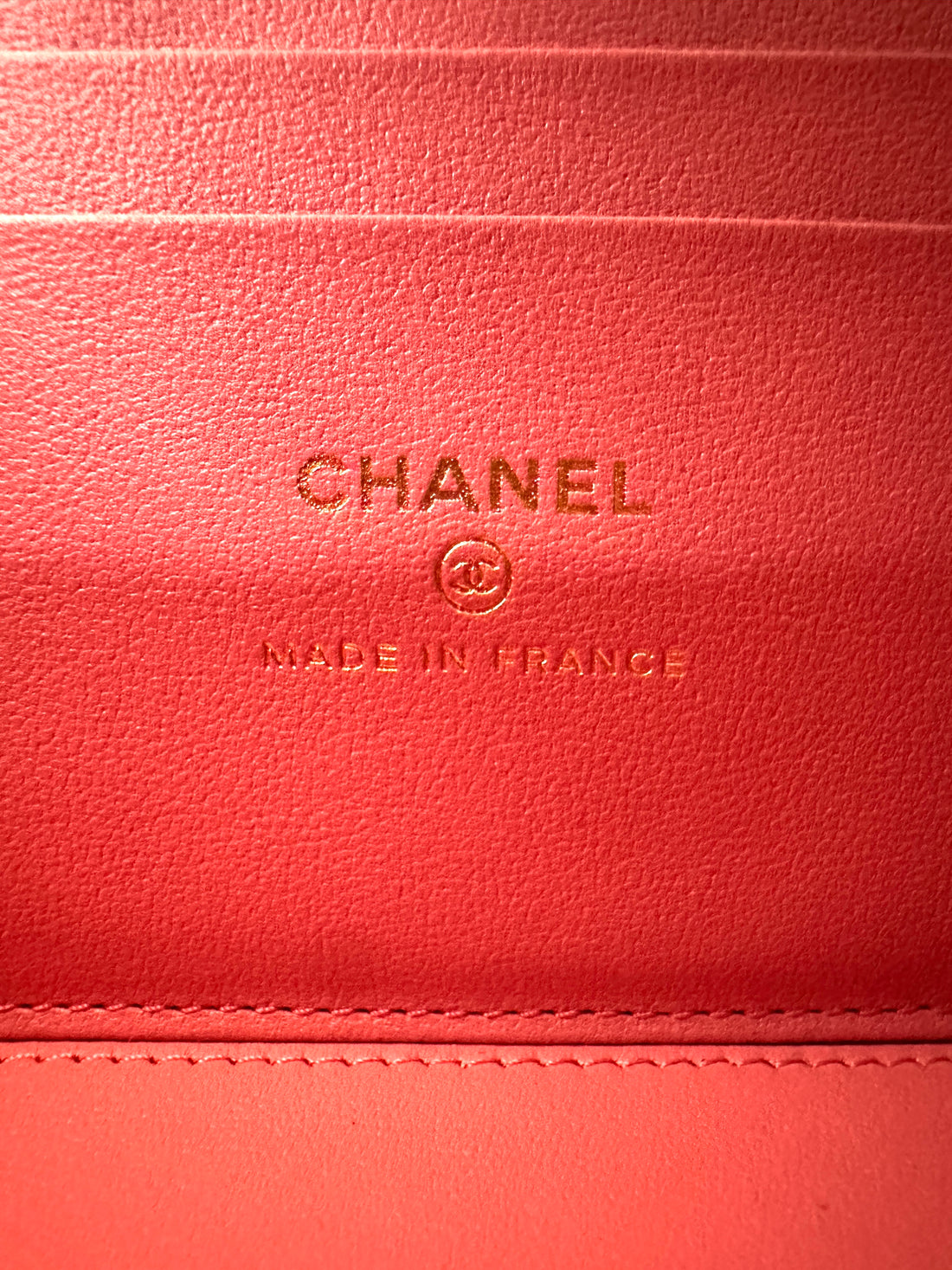 Chanel 23A Pink Quilted Lambskin Top Handle Vanity Case(AC***G2) CC2119