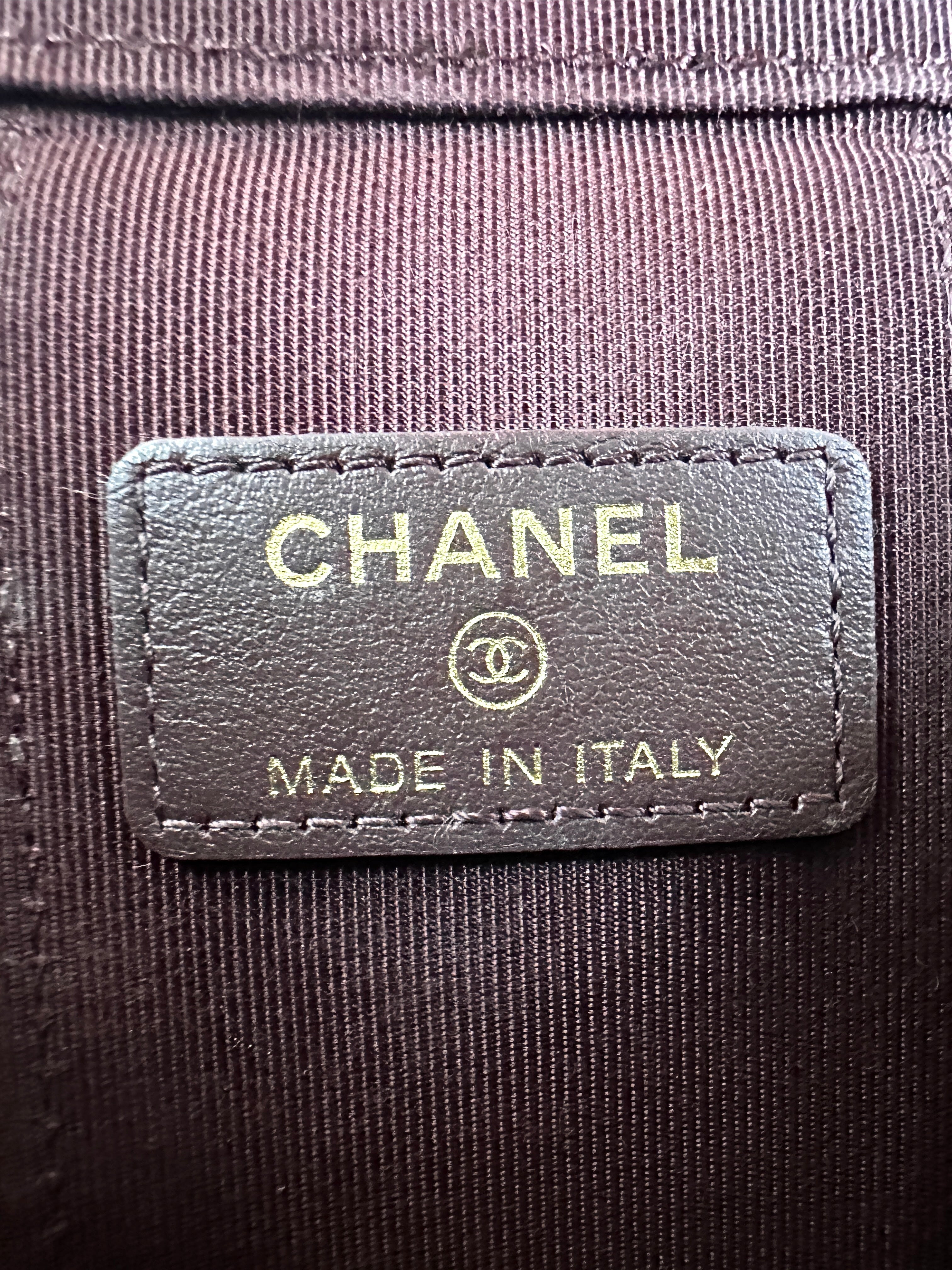 Chanel Black Quilted Leather Vanity Case(31***95) CC2120